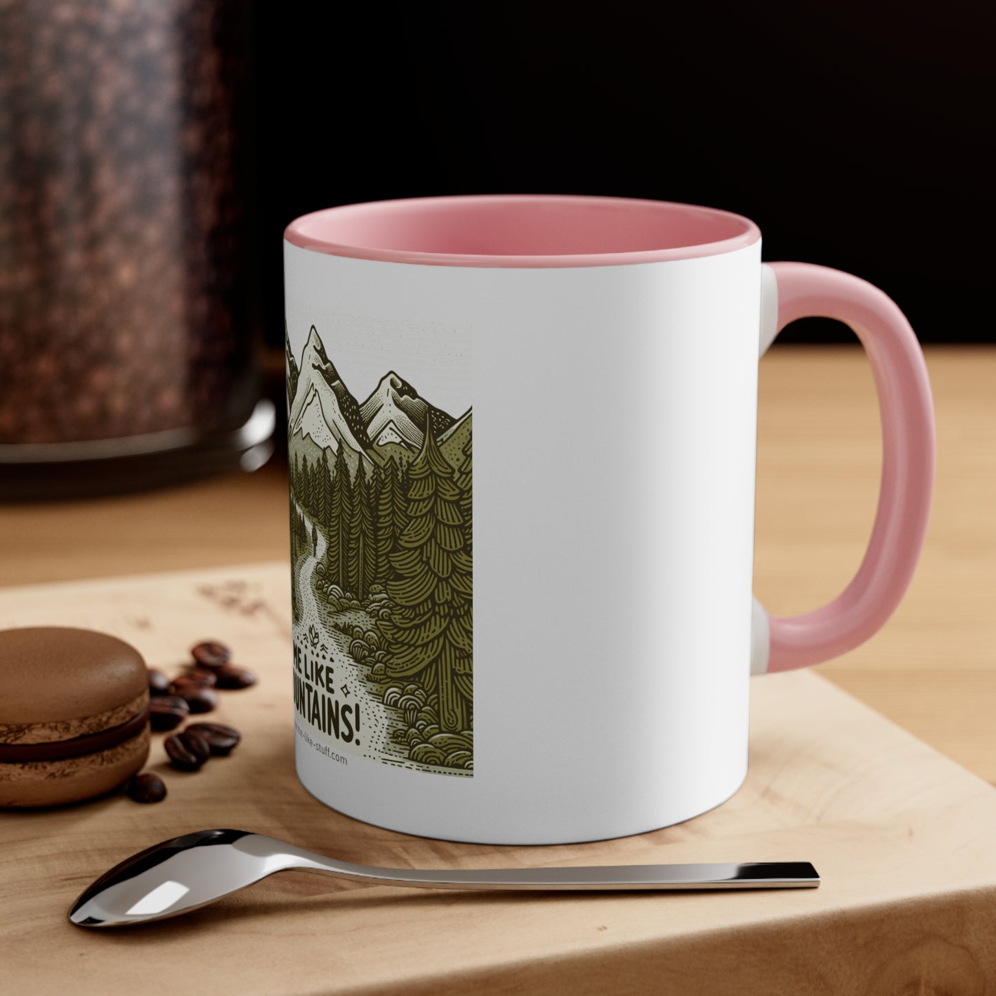 Me Like Mountains! - Accent Coffee Mug, 11oz - (#3)