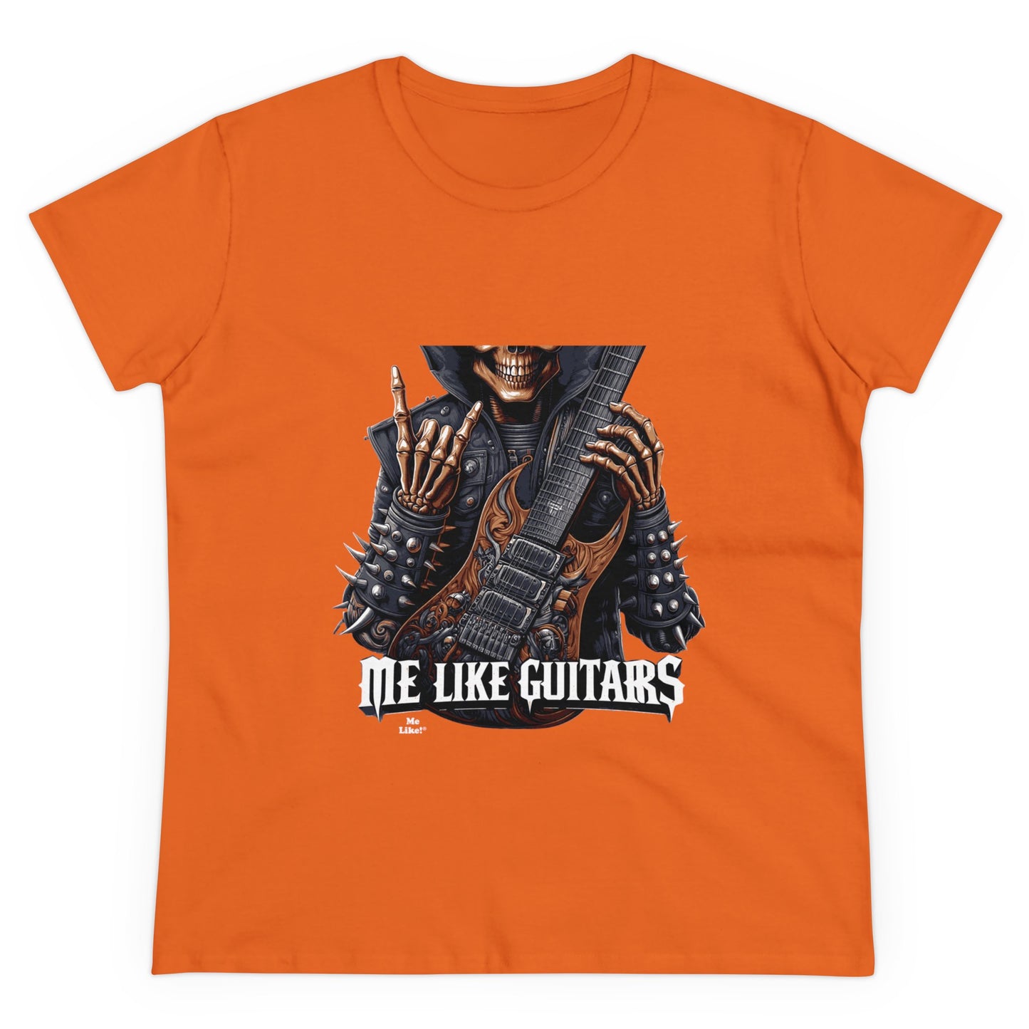 Me Like Guitars! - Women's Cotton Tee - Heavy Metal #2