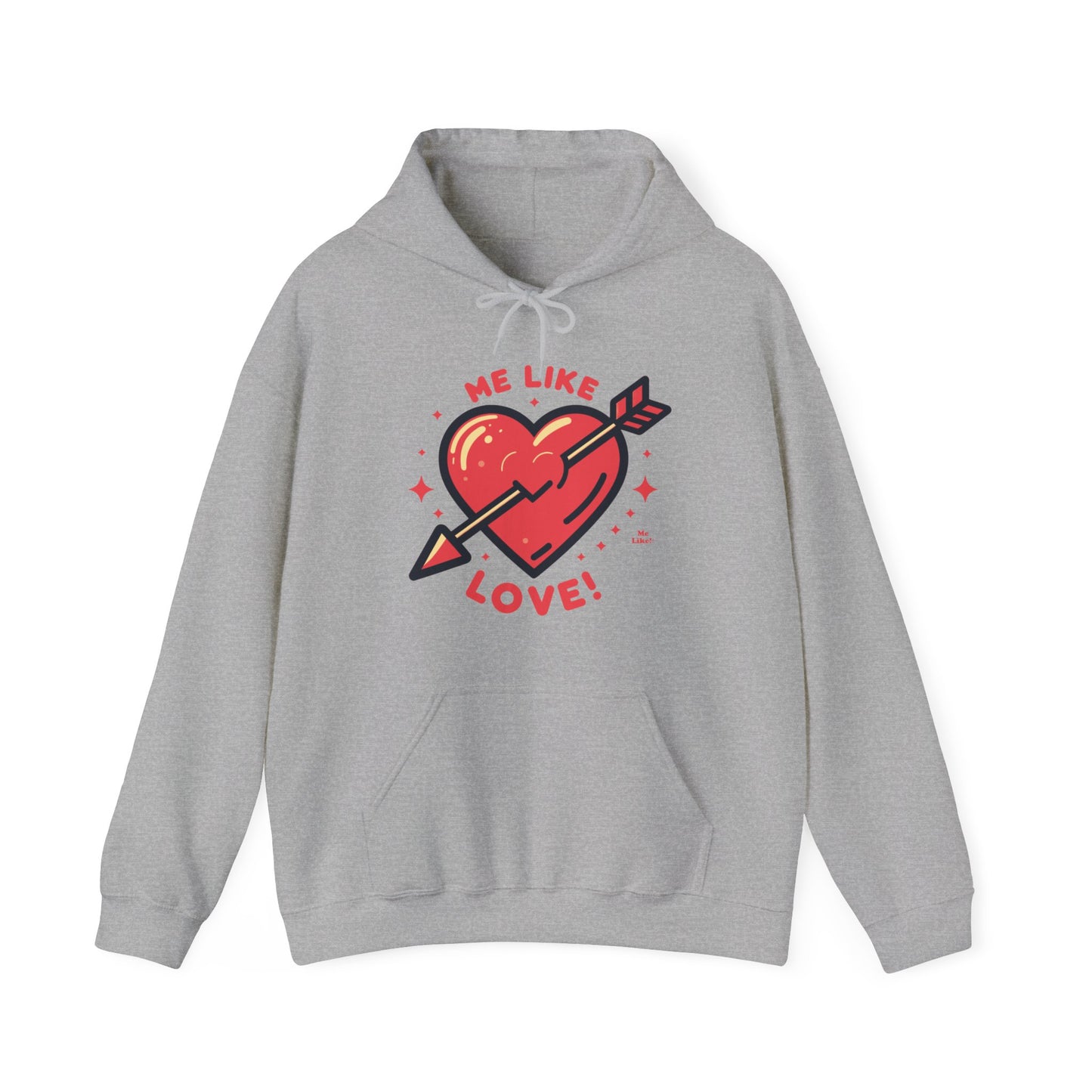 Me Like Love! - Unisex Heavy Blend™ Hooded Sweatshirt - (Love #1)