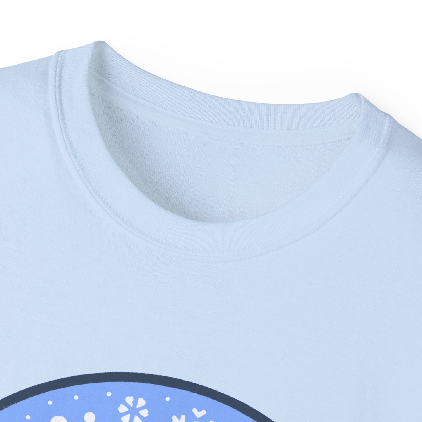 Unisex Ultra Cotton Tee - Me Like Snow! (Snowboard #2)