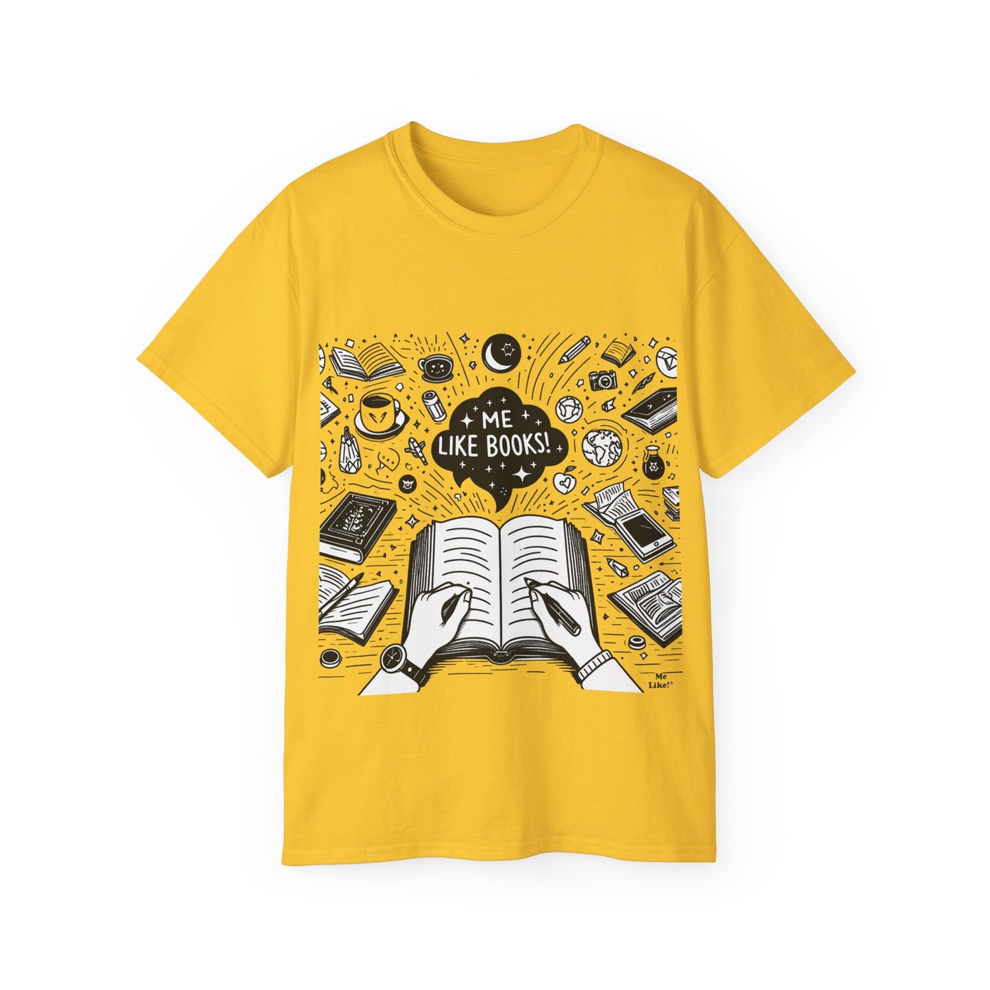 Me Like Books! - Unisex Ultra Cotton Tee - (Books #3)