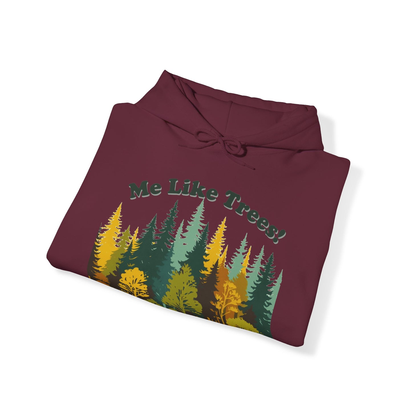 Unisex Heavy Blend™ Hooded Sweatshirt - Me Like Trees! (#2)