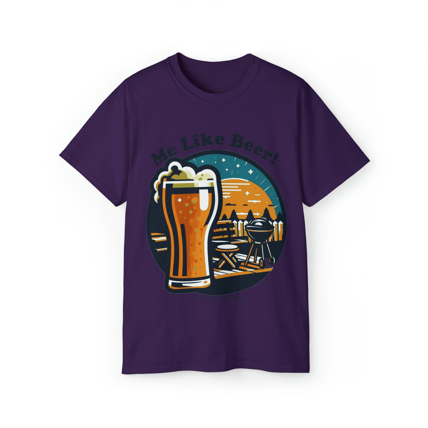 Unisex Ultra Cotton Tee - Me Like Beer! (#2)