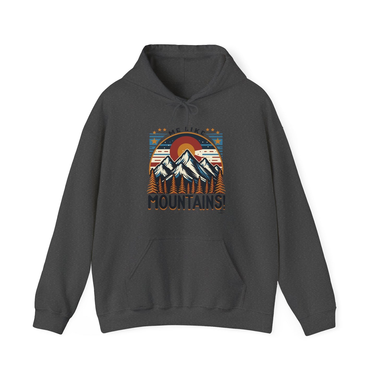 Me Like Mountains! - Unisex Heavy Blend™ Hooded Sweatshirt - (#5)