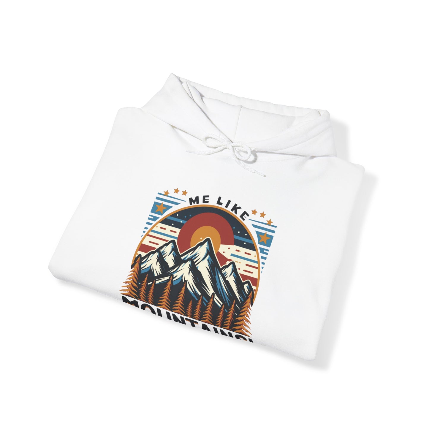 Me Like Mountains! - Unisex Heavy Blend™ Hooded Sweatshirt - (#5)