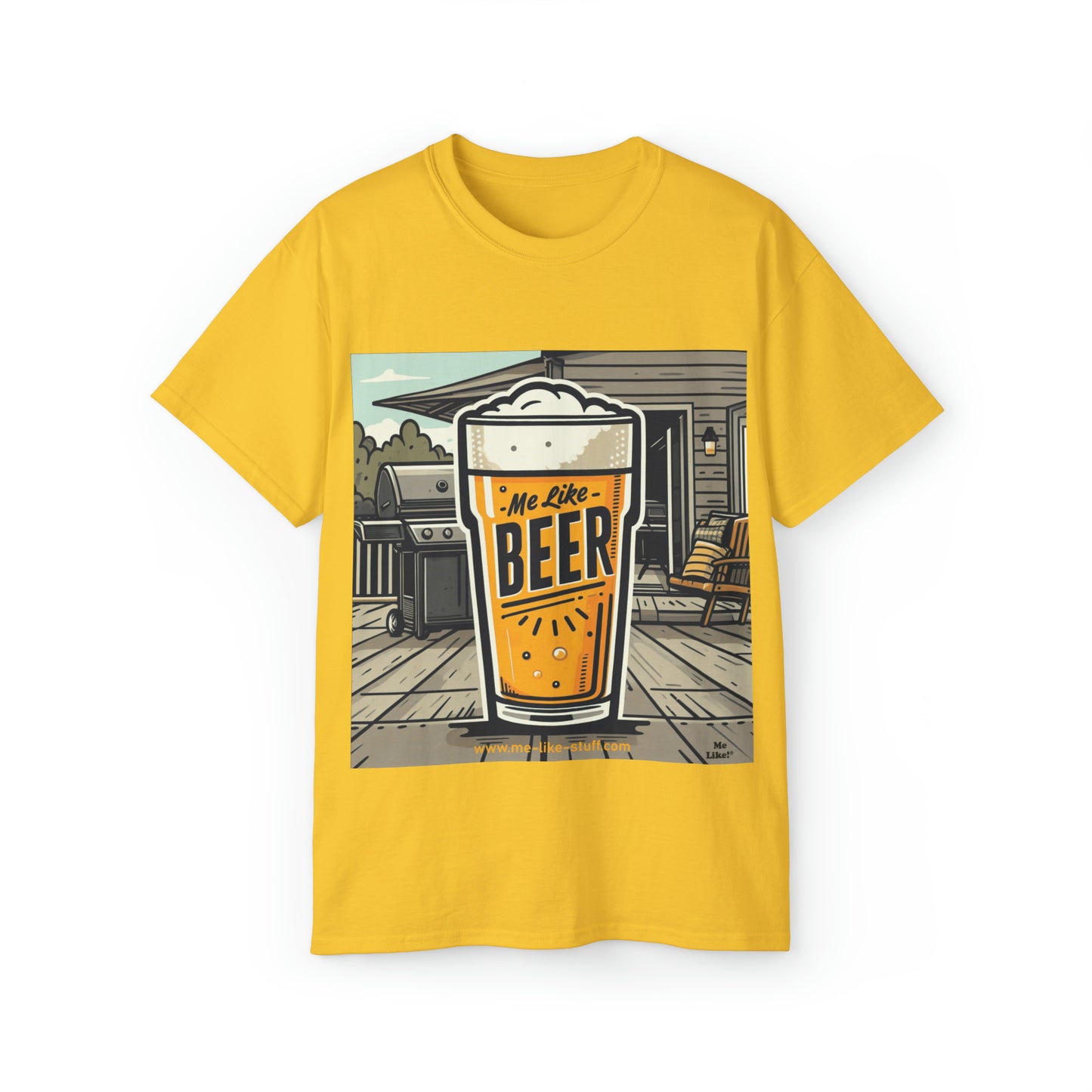 Unisex Ultra Cotton Tee - Me Like Beer! (#3)