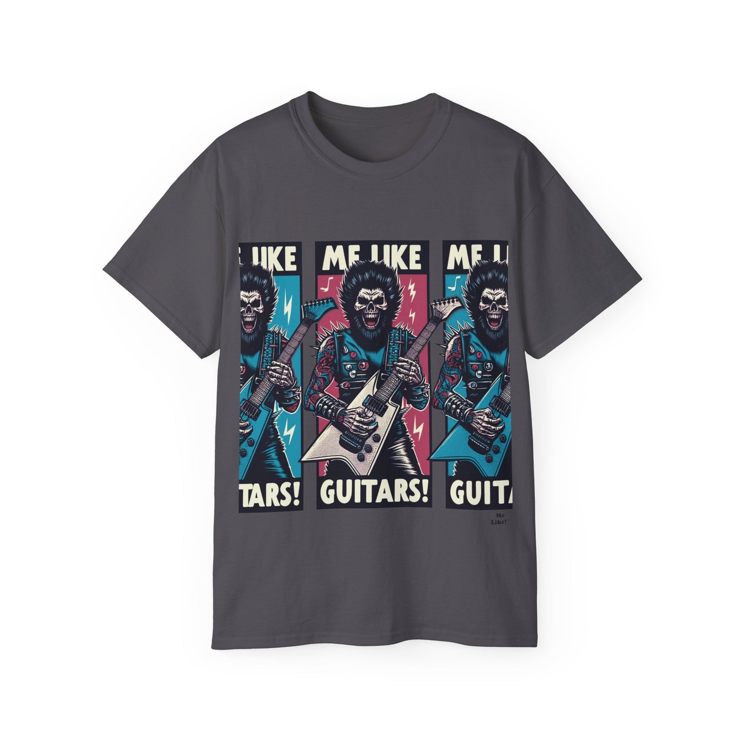 Me Like Guitars! - Unisex Ultra Cotton Tee - Heavy Metal #3