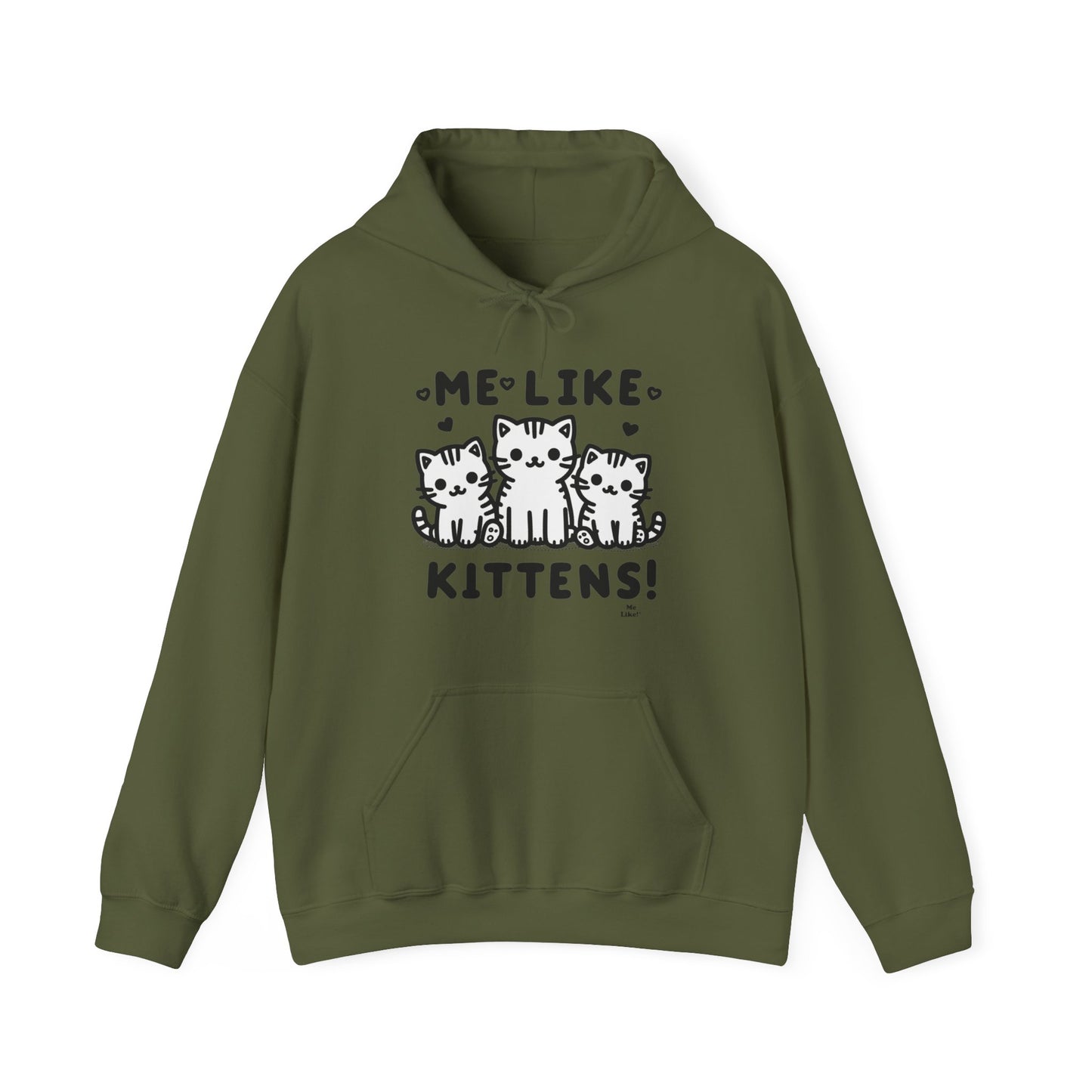 Me Like Kittens! - Unisex Heavy Blend™ Hooded Sweatshirt - (#2)