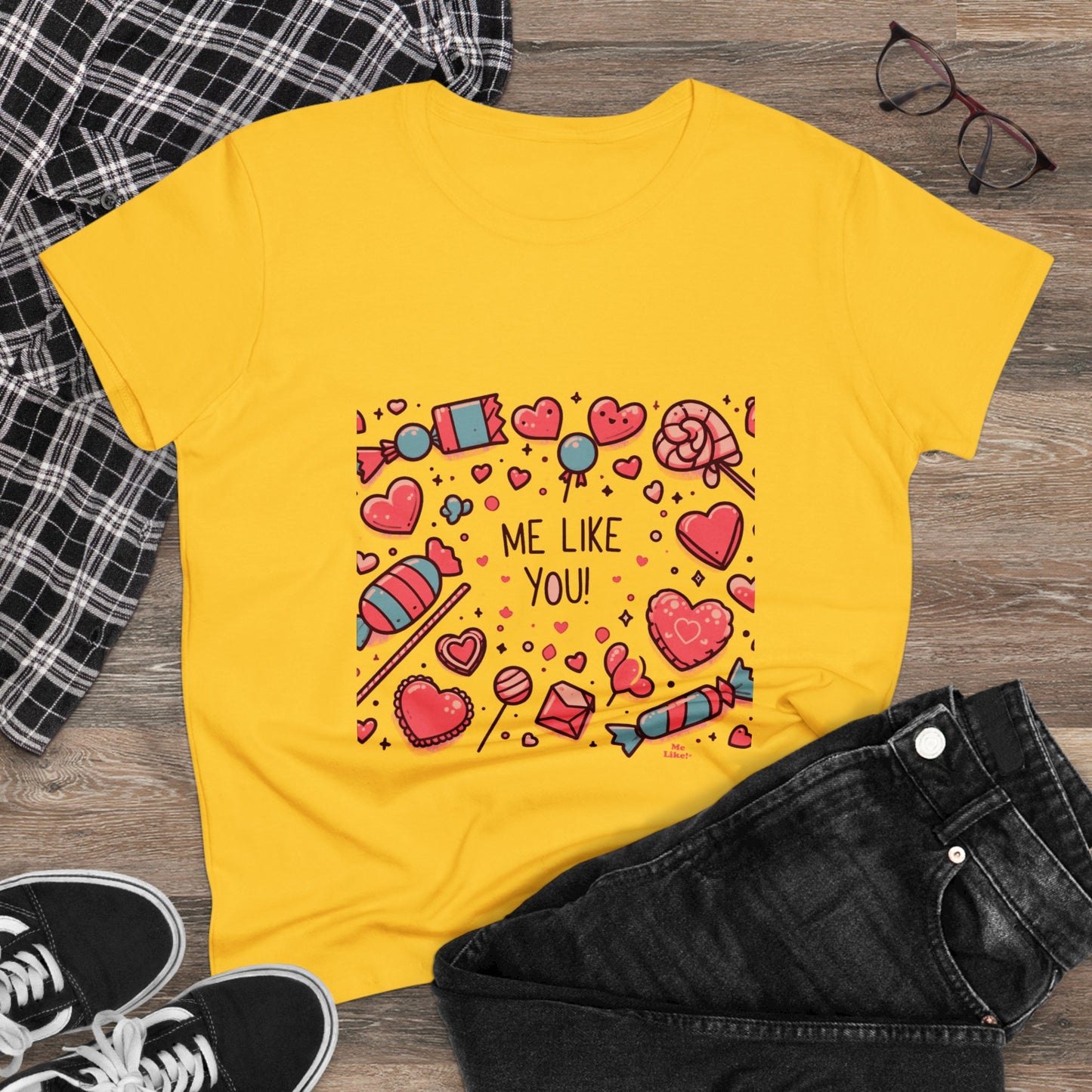 Me Like You! - Women's Heavy Cotton Tee - (Like You #2)