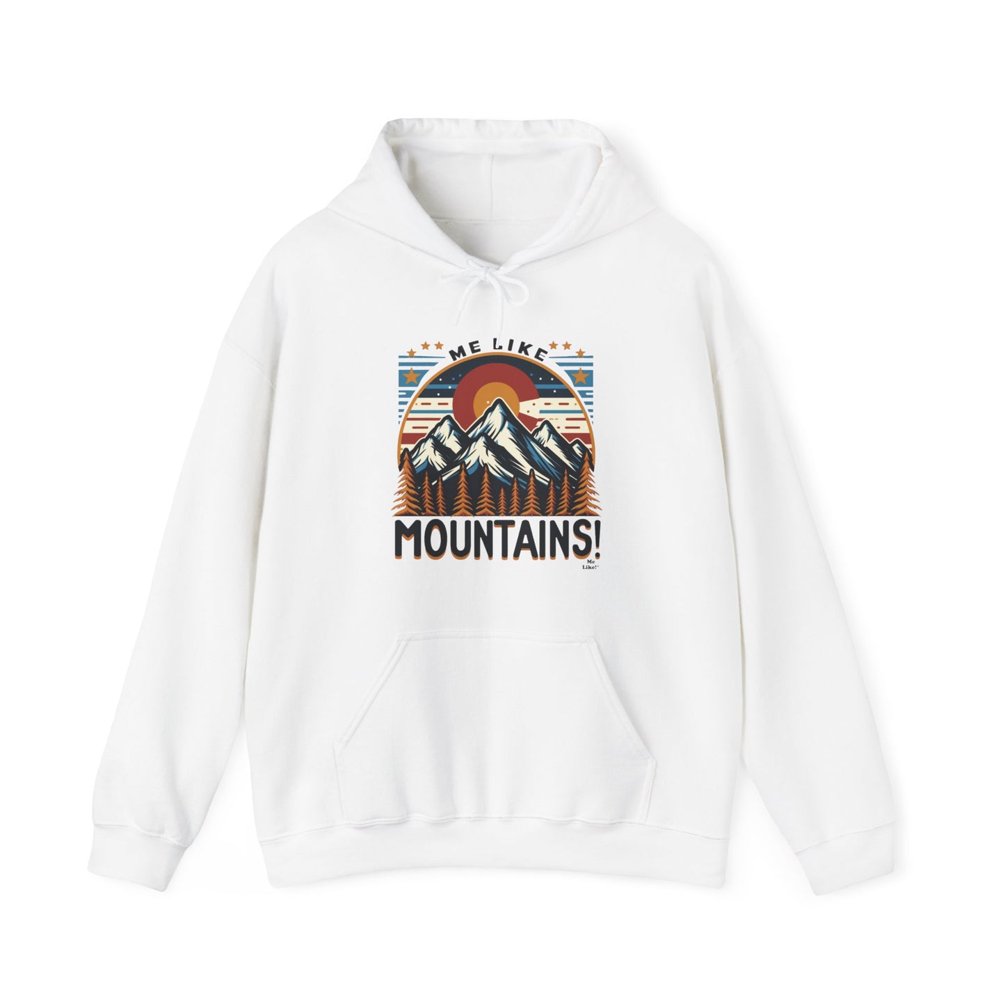 Me Like Mountains! - Unisex Heavy Blend™ Hooded Sweatshirt - (#5)