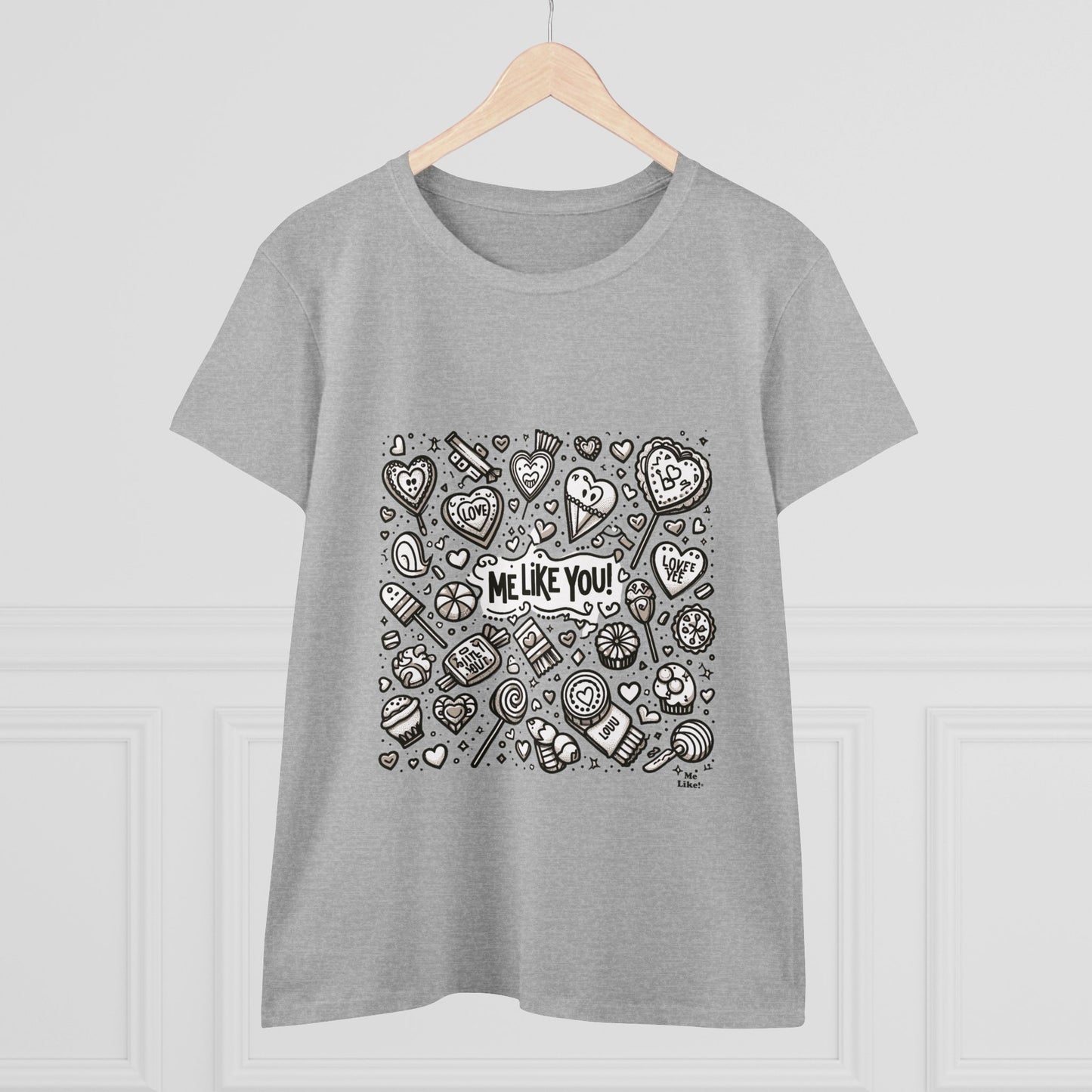 Me Like You! - Women's Heavy Cotton Tee - (Like You #3)