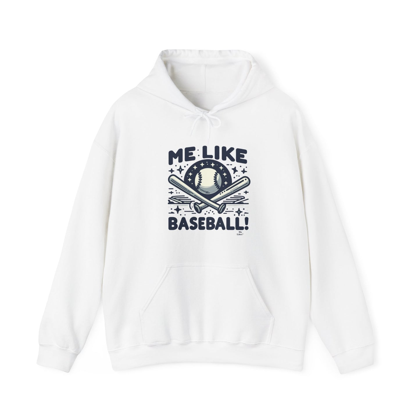 Me Like Baseball! - Unisex Heavy Blend™ Hooded Sweatshirt - (Baseball #2)