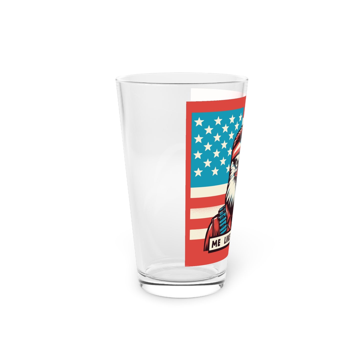 Me Like Freedom! - Pint Glass, 16oz - (Freedom #3)