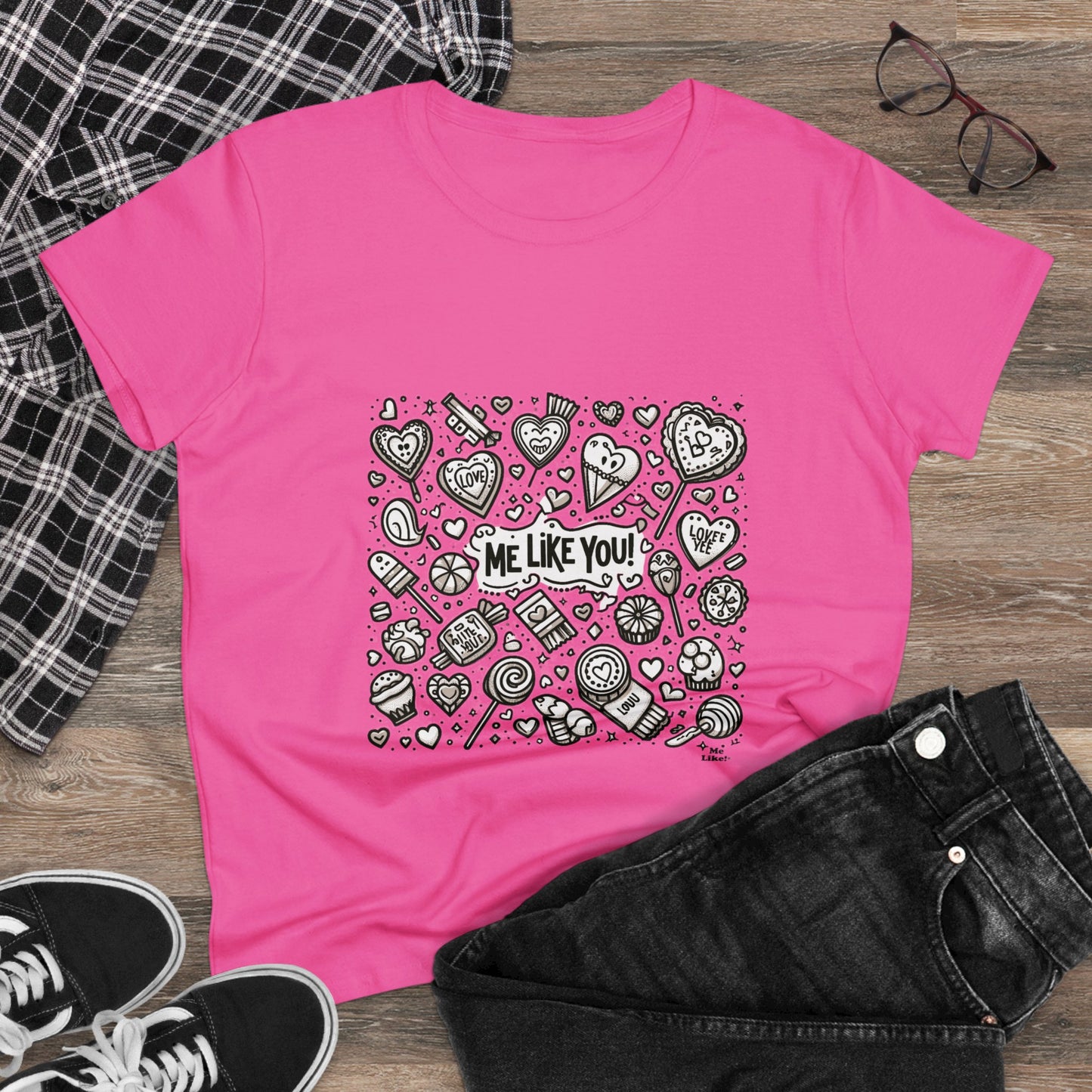 Me Like You! - Women's Heavy Cotton Tee - (Like You #3)