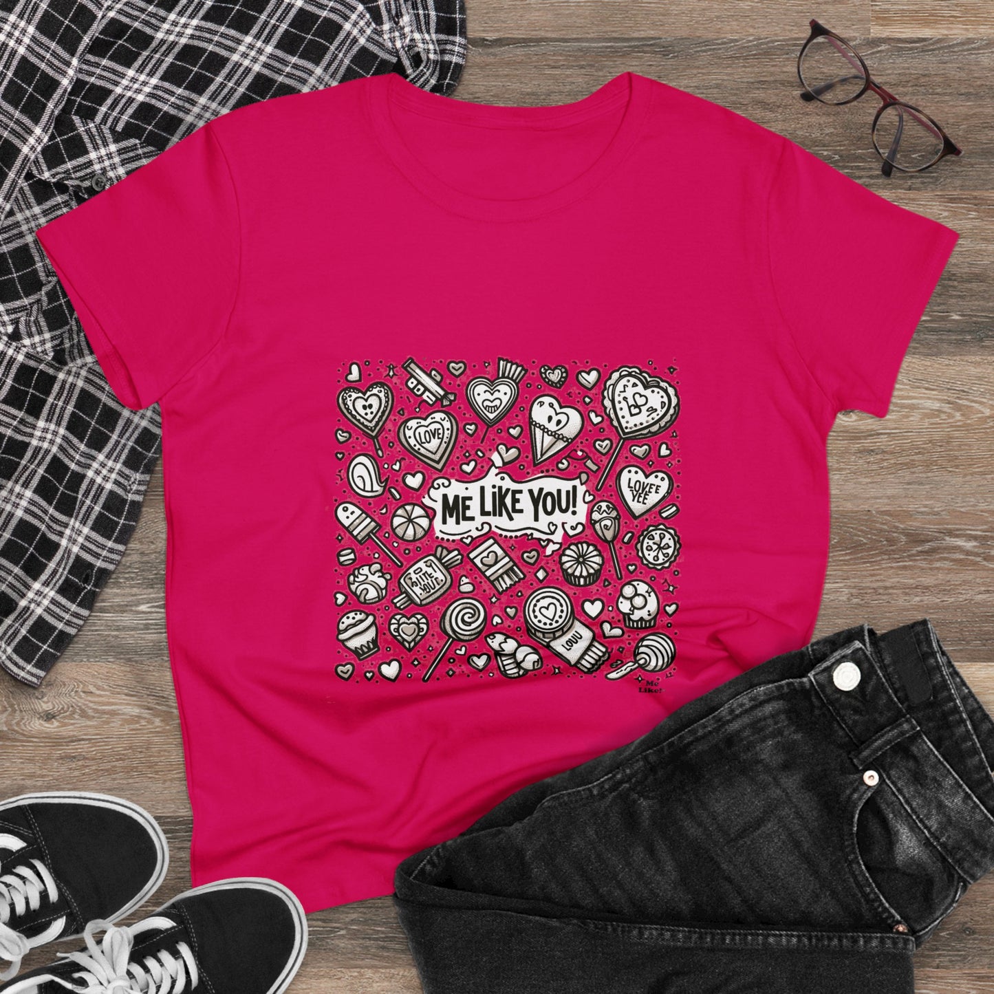 Me Like You! - Women's Heavy Cotton Tee - (Like You #3)