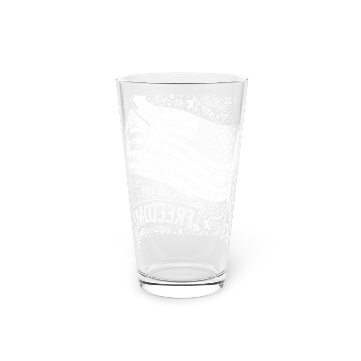 Me Like Freedom! - Pint Glass, 16oz - (Freedom #1)