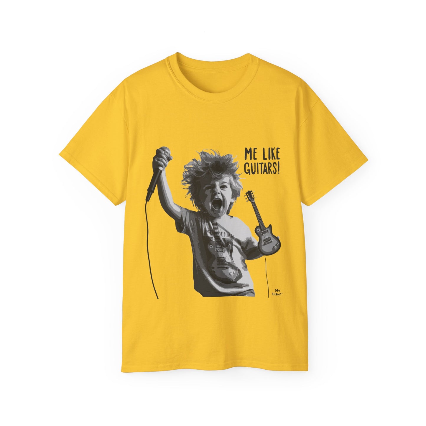 Me Like Guitars! - Unisex Ultra Cotton Tee - Punk #2