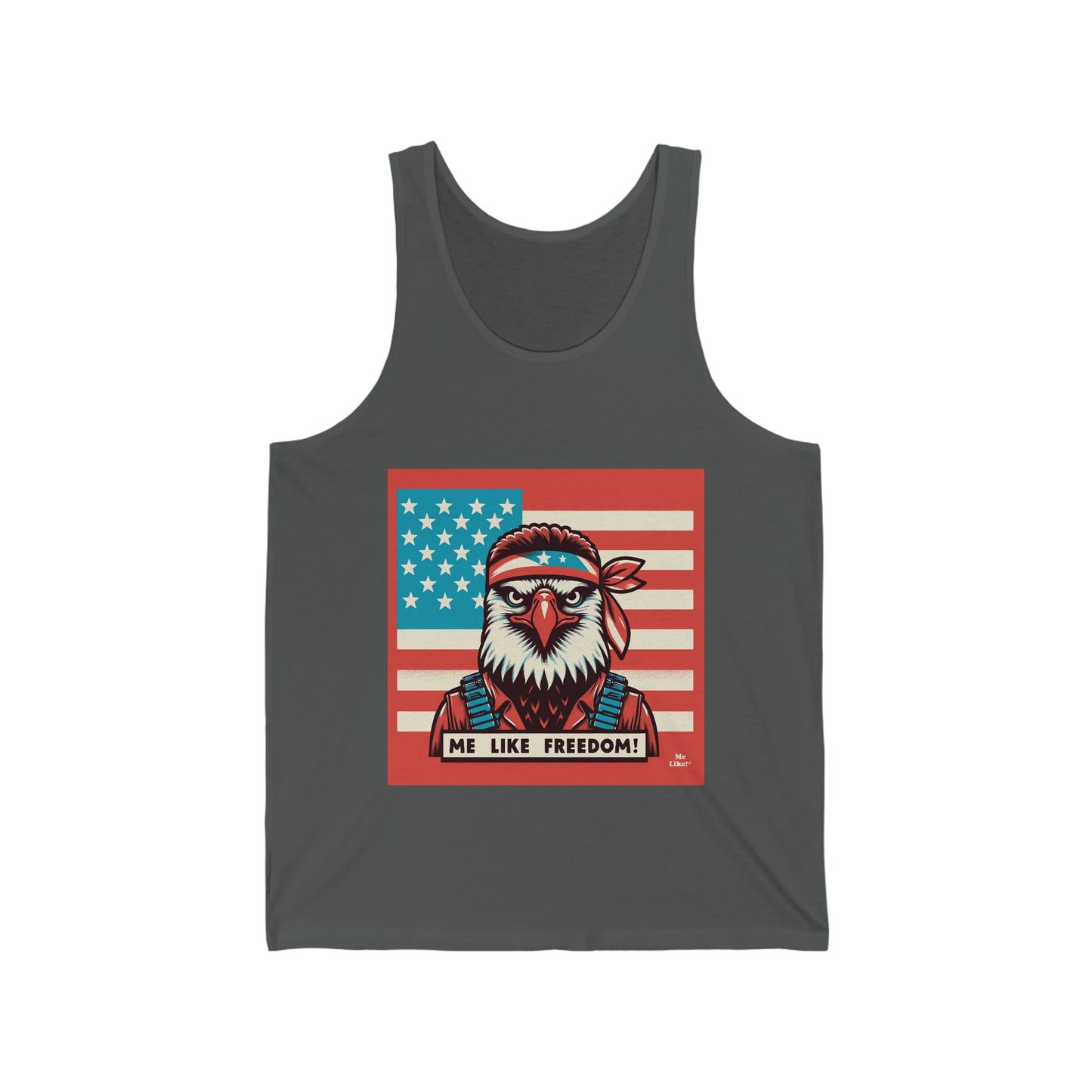 Me Like Freedom! - Unisex Jersey Tank - (Freedom #3)