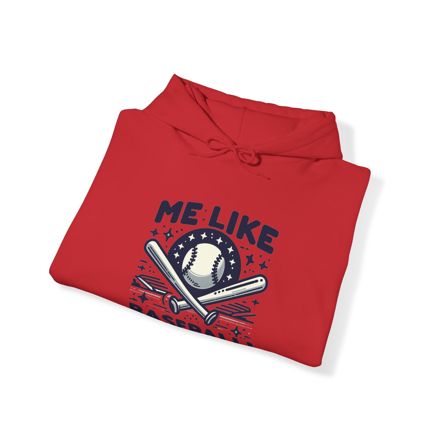 Me Like Baseball! - Unisex Heavy Blend™ Hooded Sweatshirt - (Baseball #2)