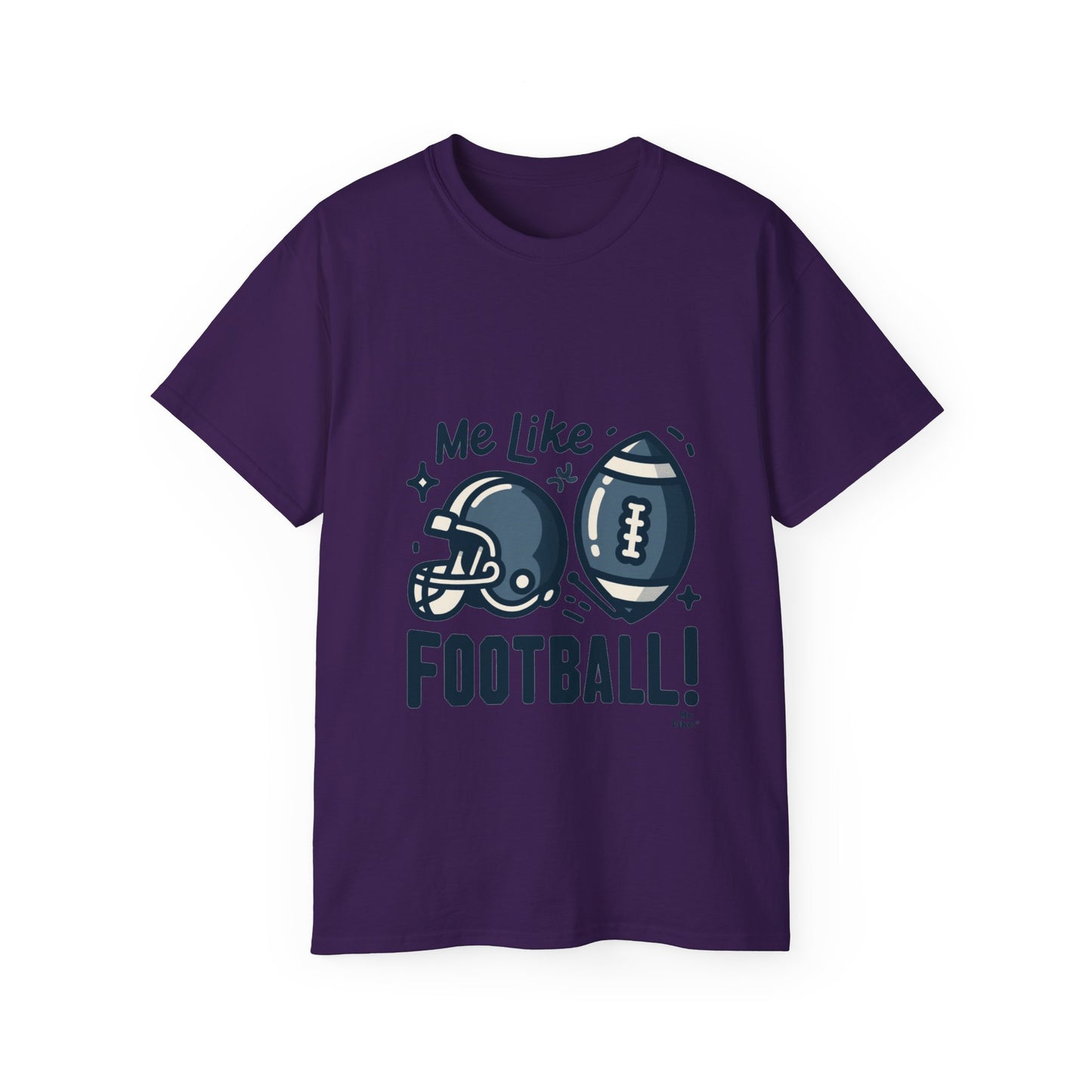 Me Like Football! - Unisex Ultra Cotton Tee - (Football #3)