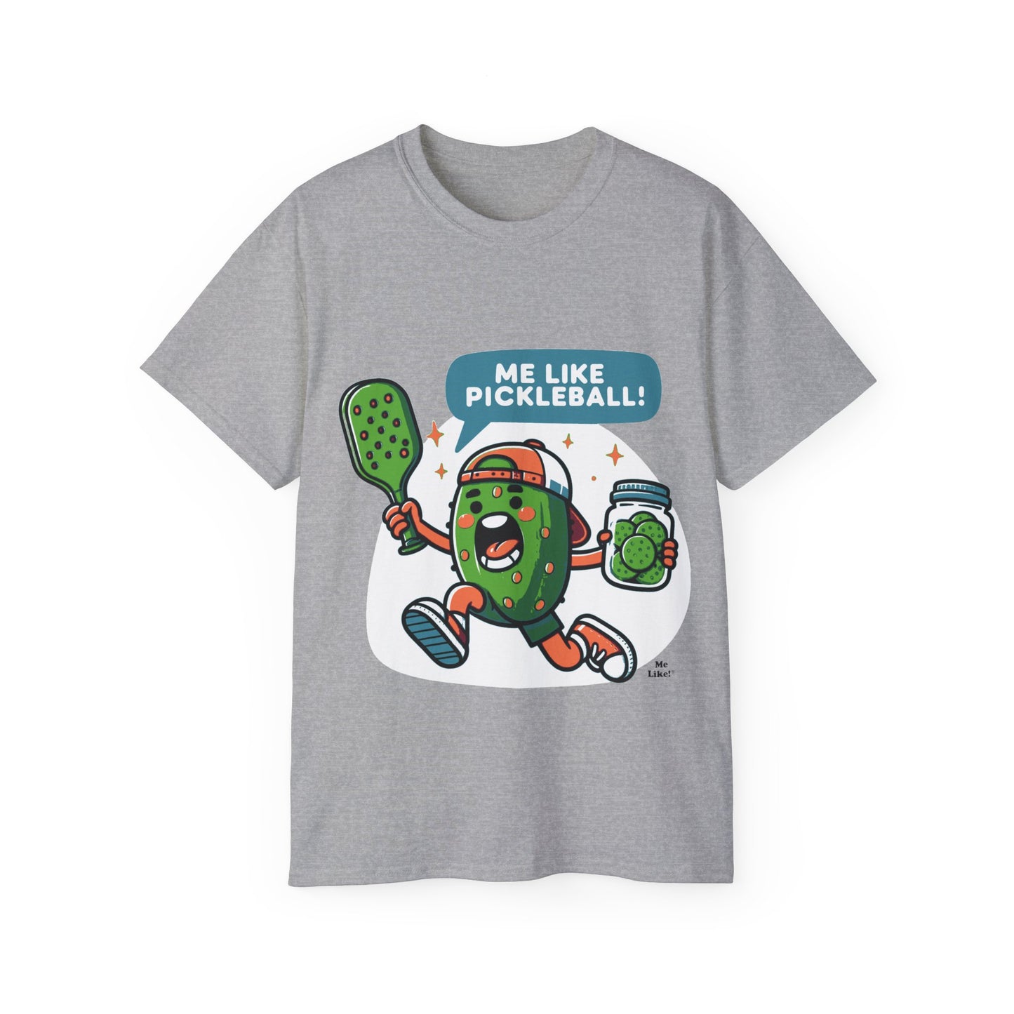 Me Like Pickleball! - Unisex Ultra Cotton Tee - (Pickleball #2)