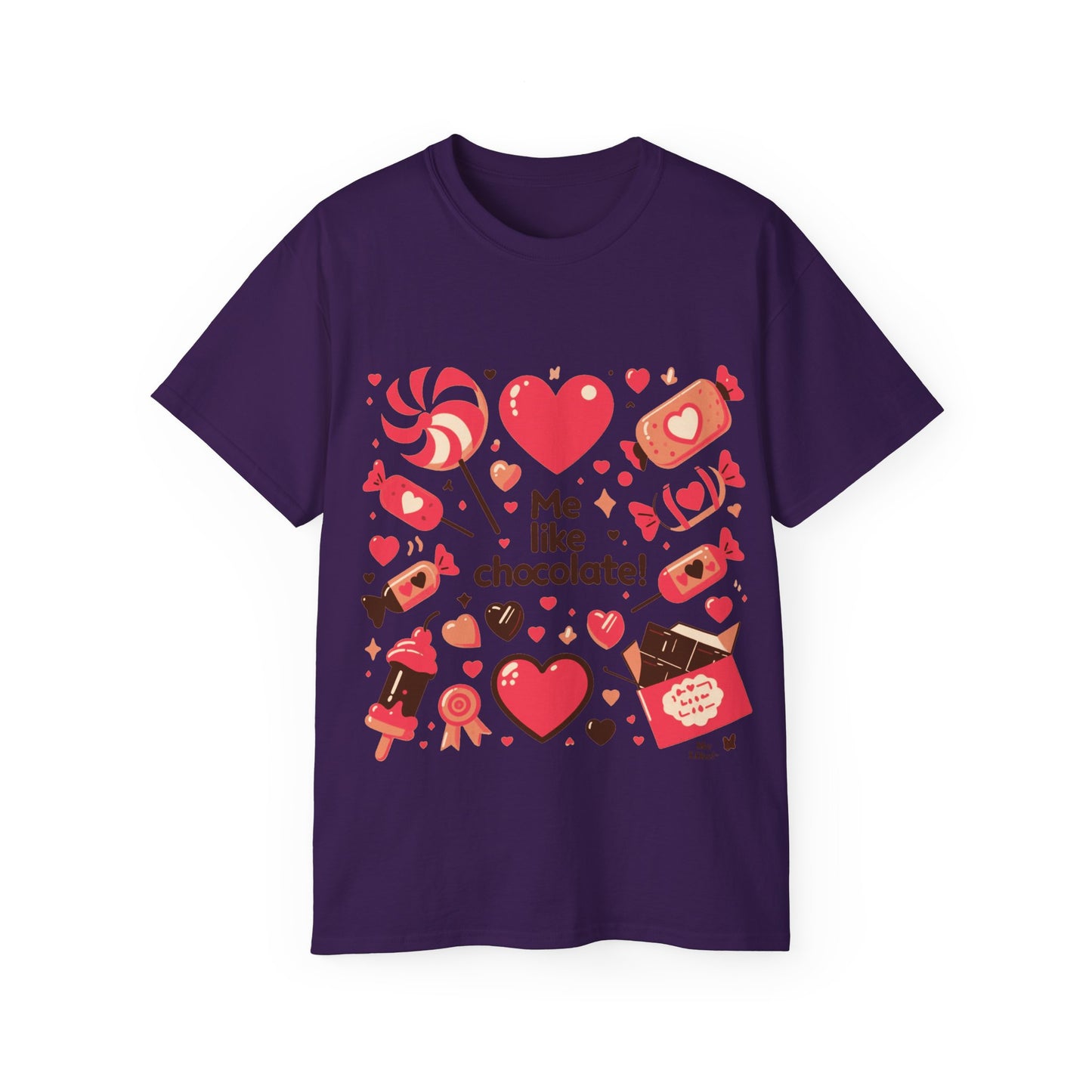 Me Like Chocolate - Unisex Ultra Cotton Tee - (Chocolate #2)