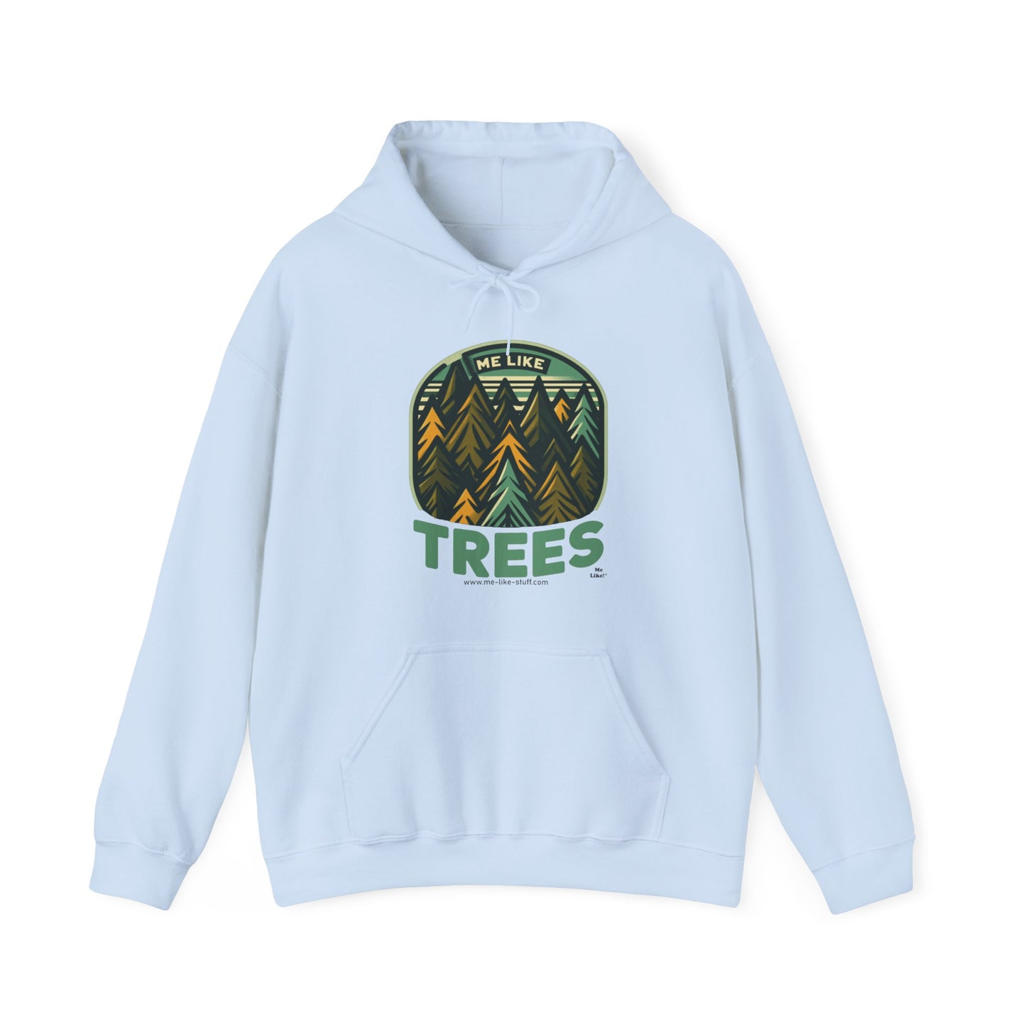 Unisex Heavy Blend™ Hooded Sweatshirt - Me Like Trees! (#4)