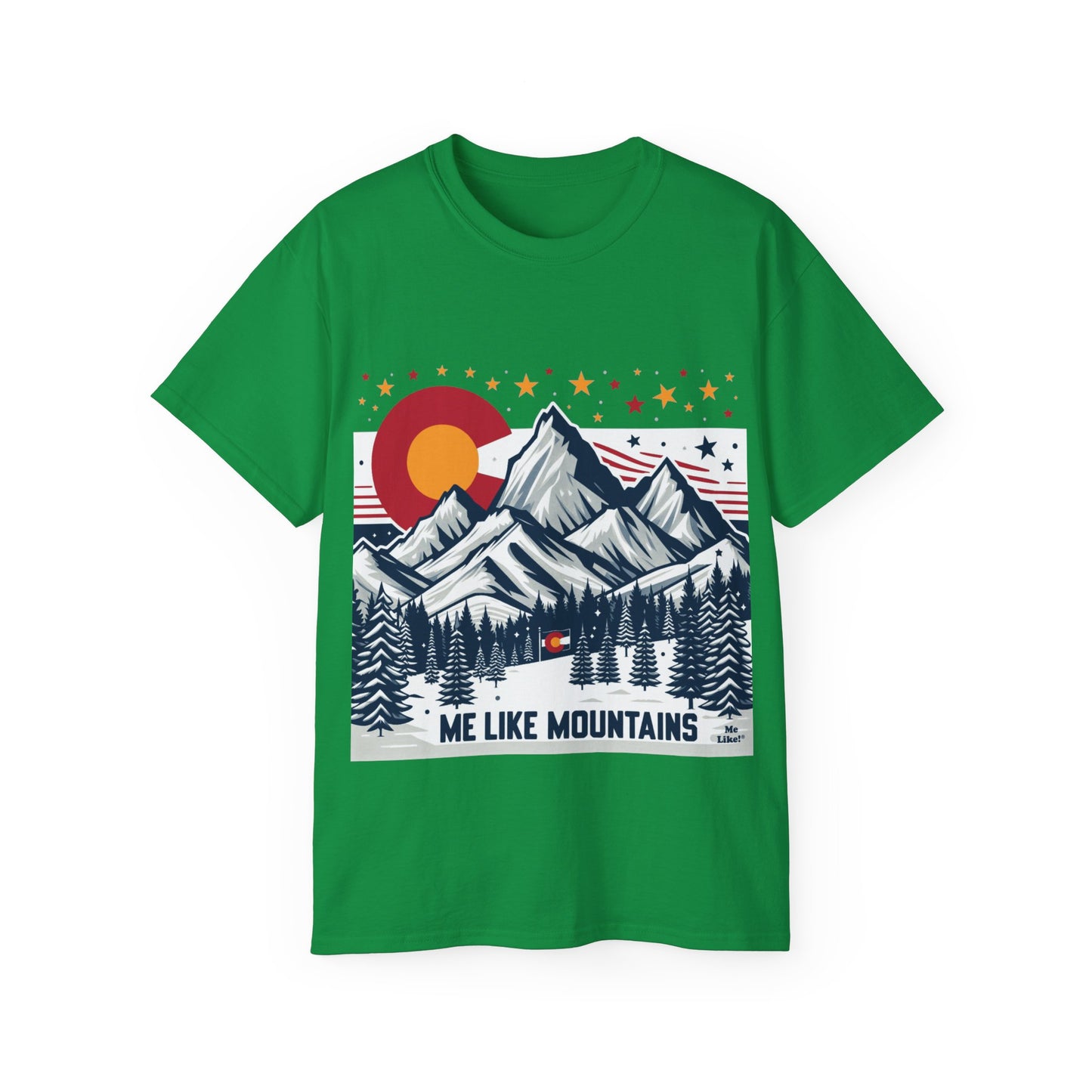 Me Like Mountains! - Unisex Ultra Cotton Tee - (Mountains #6)