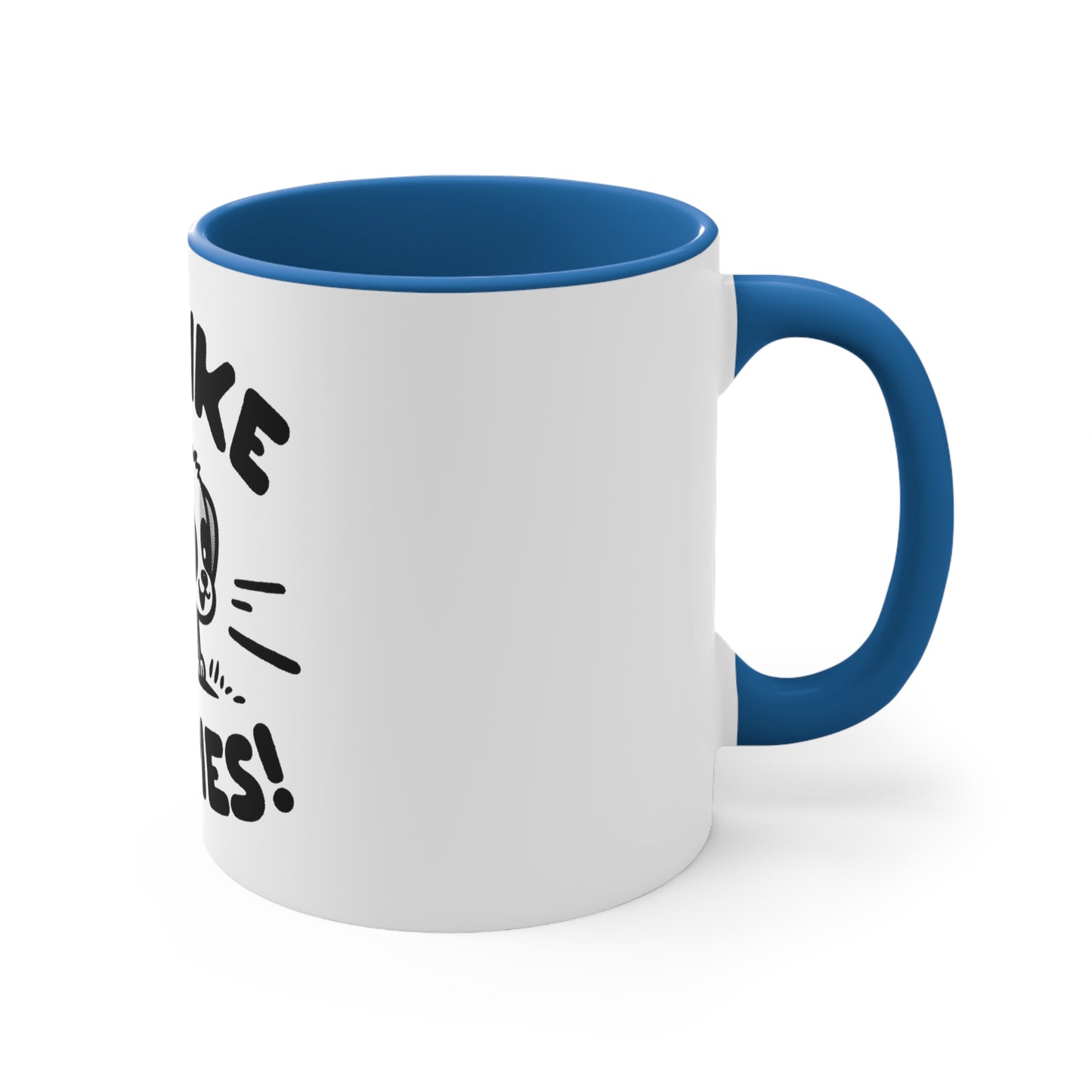 Me Like Puppies! - Accent Coffee Mug, 11oz -  (#2)