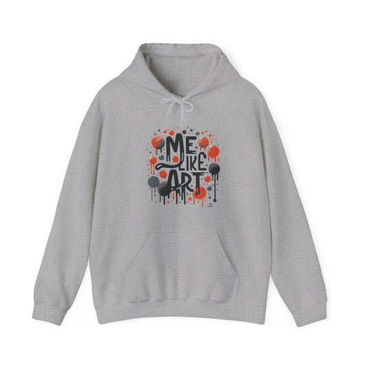 Me Like Art! - Unisex Heavy Blend™ Hooded Sweatshirt - (Art #2)