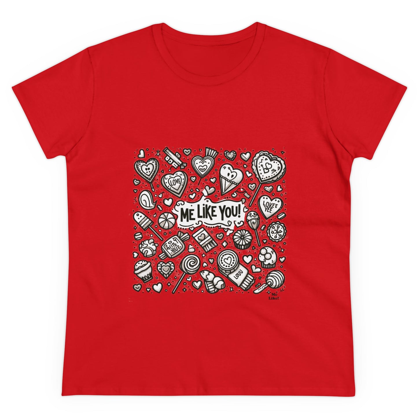 Me Like You! - Women's Heavy Cotton Tee - (Like You #3)