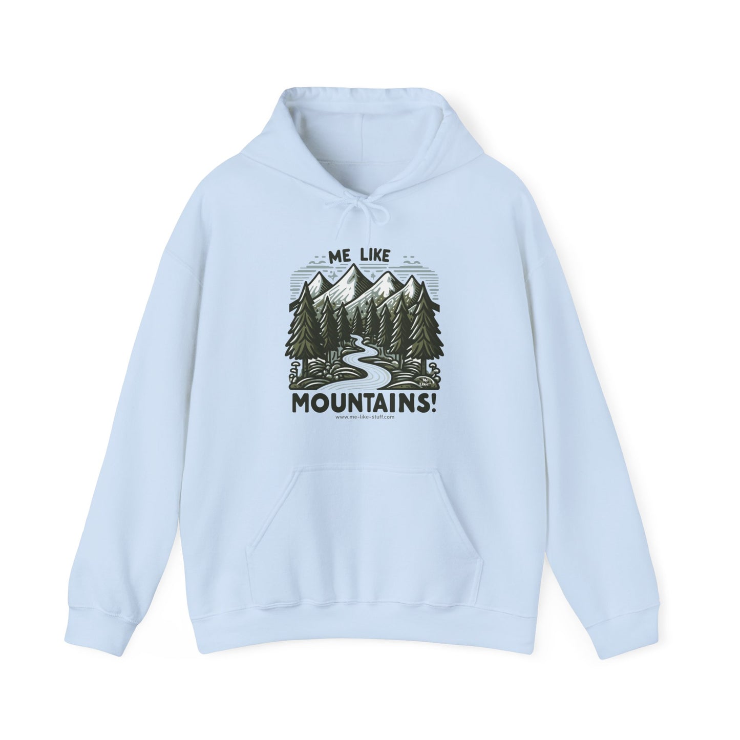 Me Like Mountains! - Unisex Heavy Blend™ Hooded Sweatshirt - (#4)