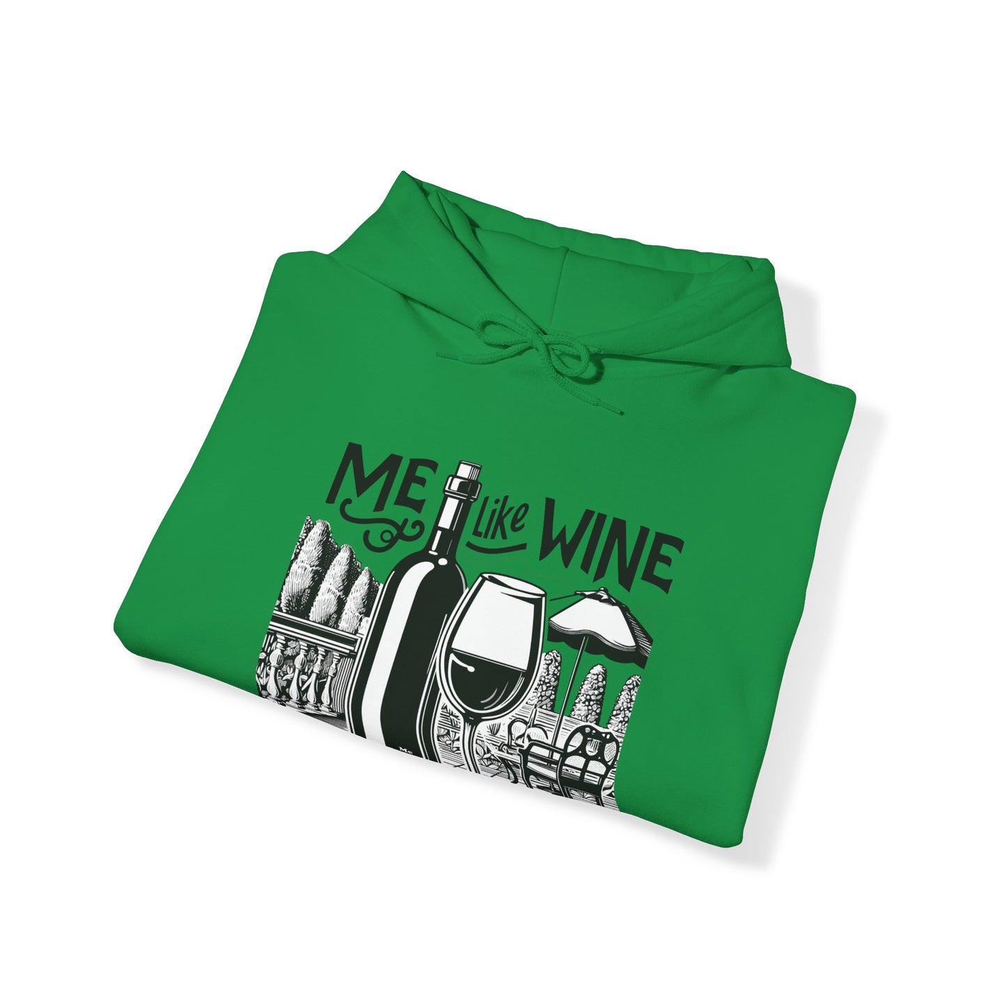 Unisex Heavy Blend™ Hooded Sweatshirt - Me Like Wine! (#3)