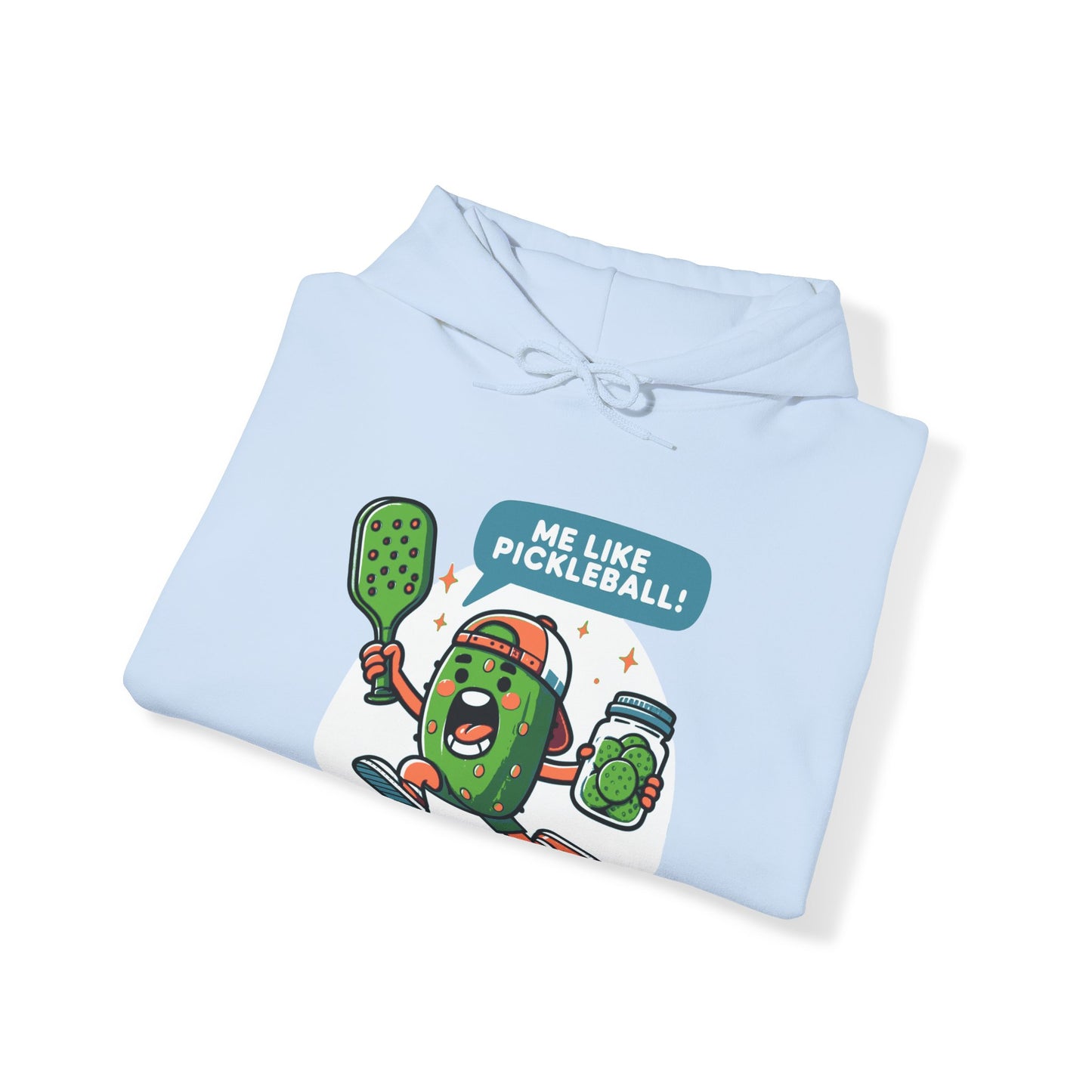 Me Like Pickleball! - Unisex Hooded Sweatshirt - (Pickleball #2)