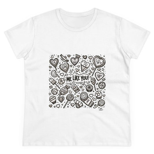 Me Like You! - Women's Heavy Cotton Tee - (Like You #3)