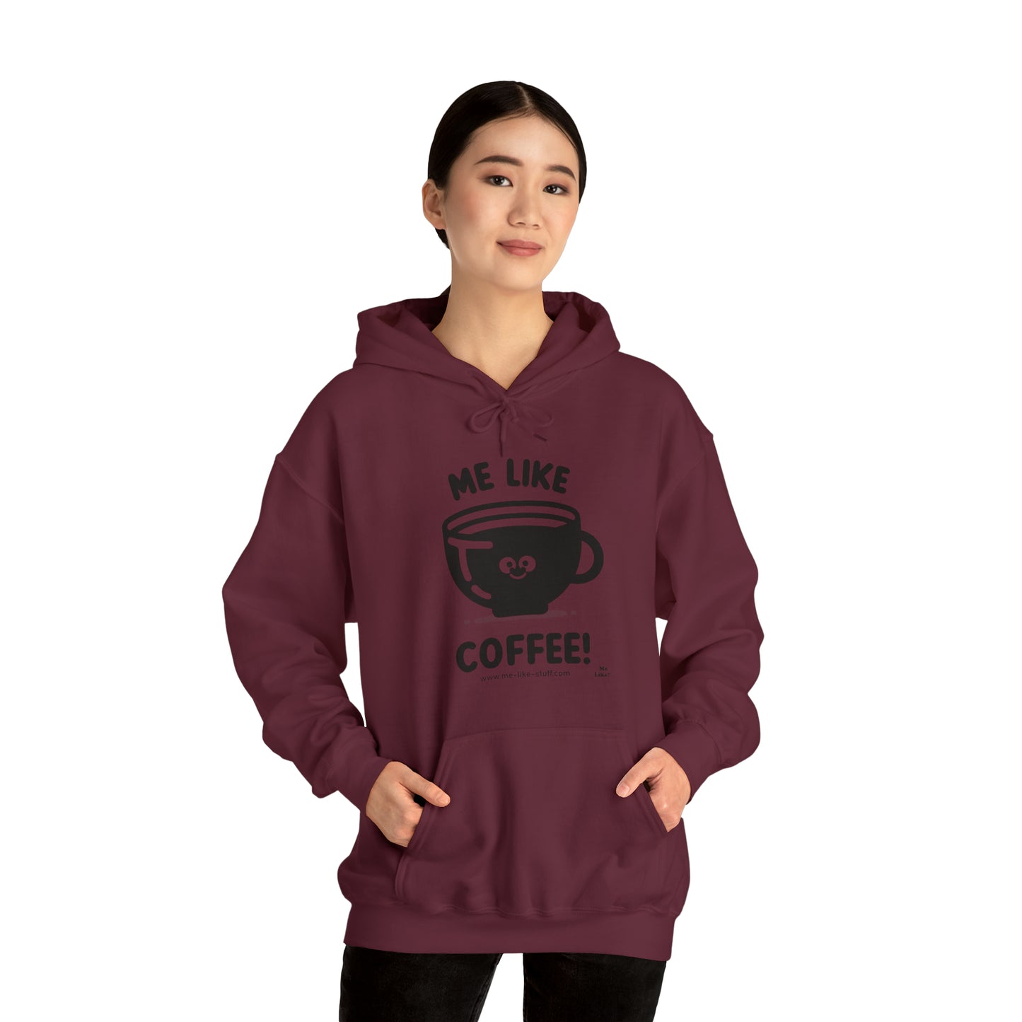 Unisex Heavy Blend™ Hooded Sweatshirt - Me Like Coffee! (#1)