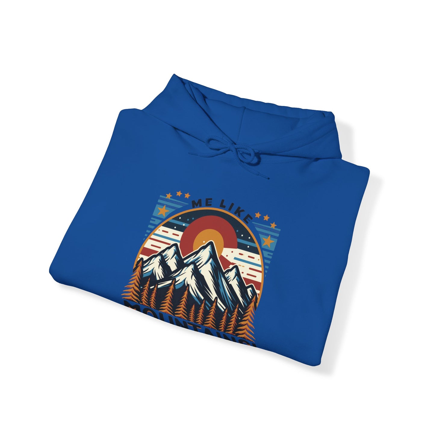 Me Like Mountains! - Unisex Heavy Blend™ Hooded Sweatshirt - (#5)