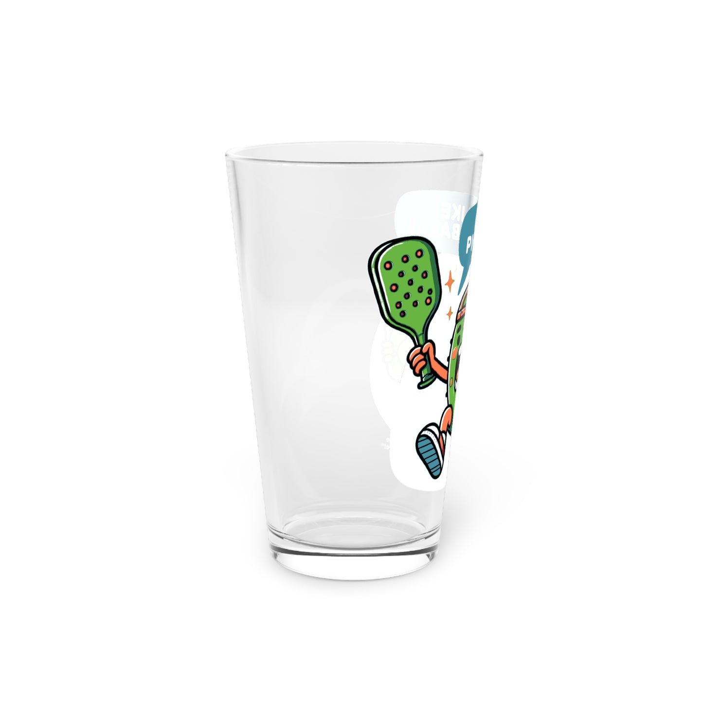 Me Like Pickleball! - Pint Glass, 16oz - (Pickleball #2)