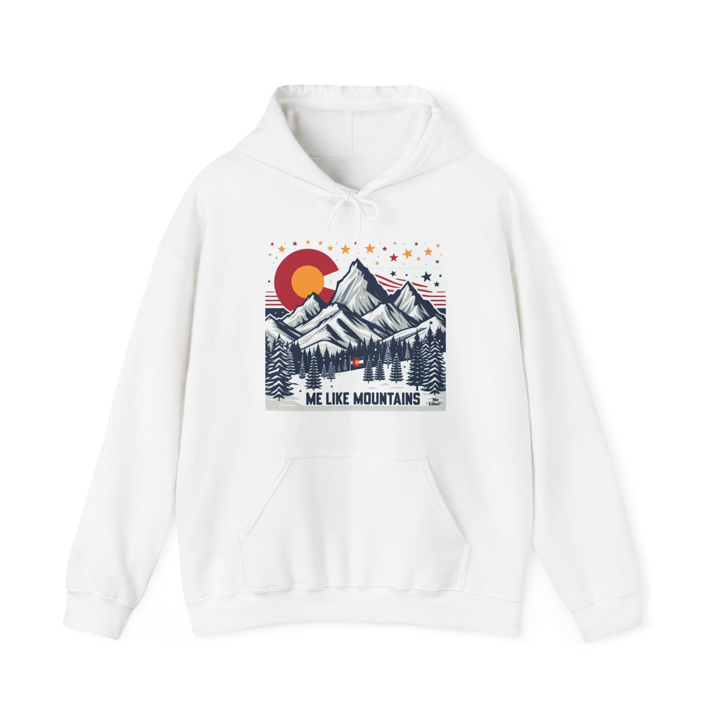 Me Like Mountains! - Unisex Heavy Blend™ Hooded Sweatshirt - (#6)