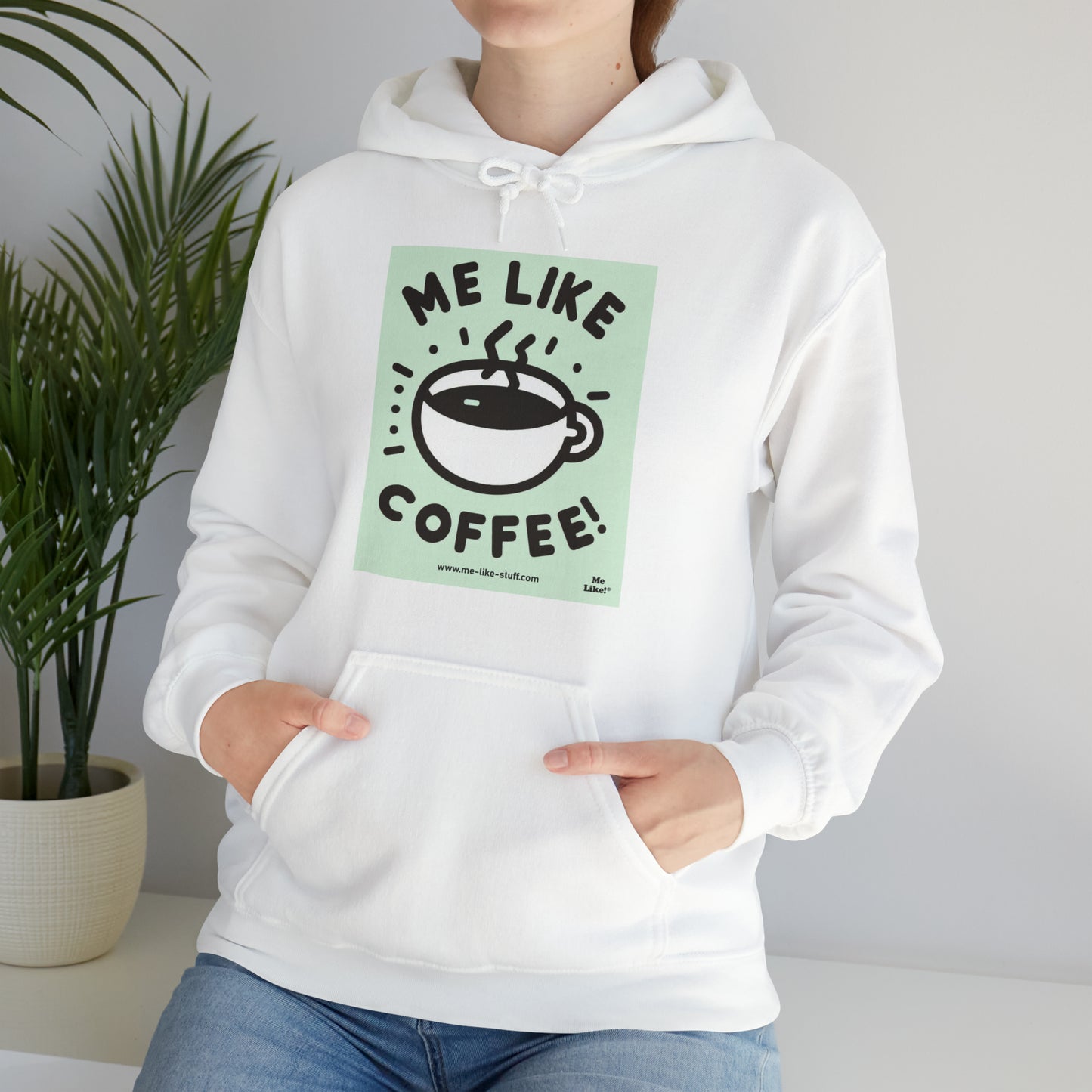 Unisex Heavy Blend™ Hooded Sweatshirt - Me Like Coffee! (#2)