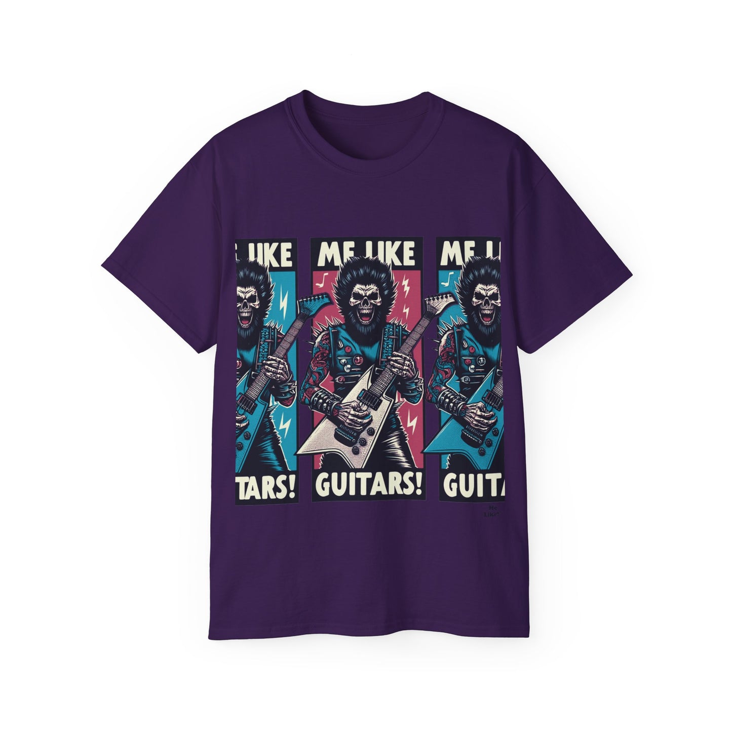 Me Like Guitars! - Unisex Ultra Cotton Tee - Heavy Metal #3