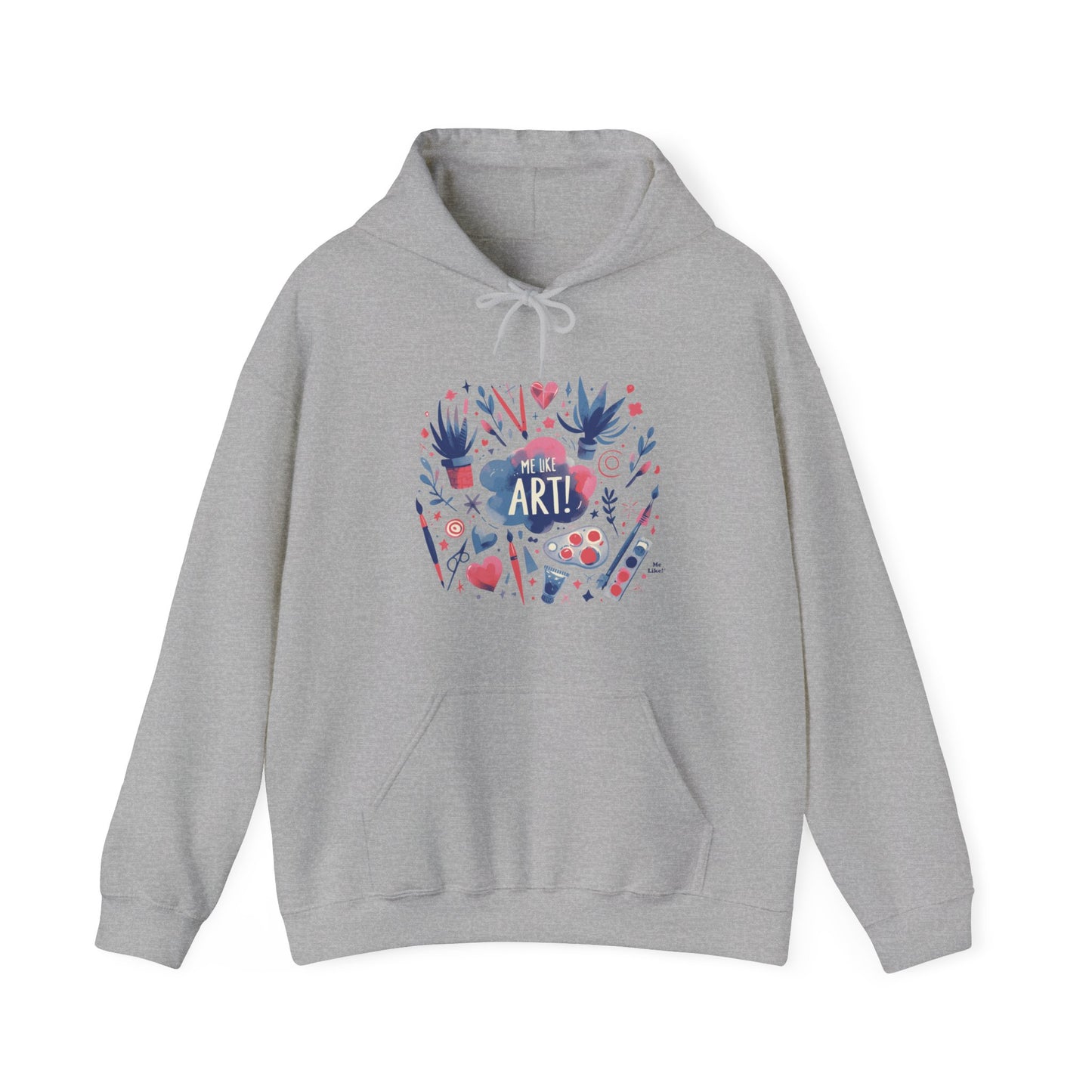 Me Like Art! - Unisex Heavy Blend™ Hooded Sweatshirt - (Art #3)