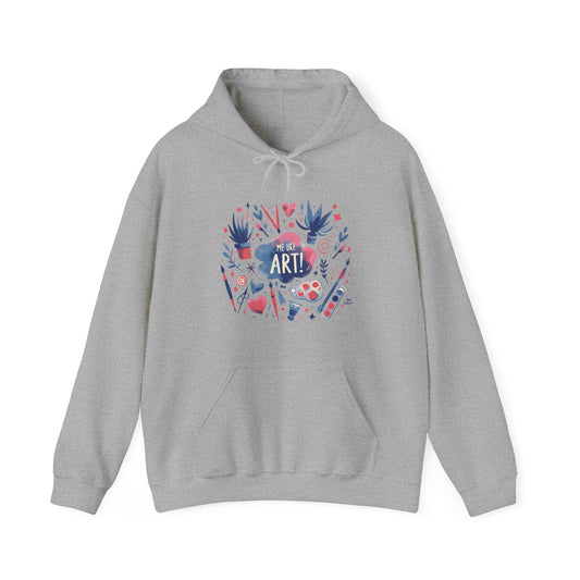 Me Like Art! - Unisex Heavy Blend™ Hooded Sweatshirt - (Art #3)