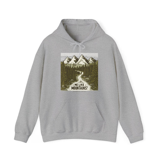 Me Like Mountains! - Unisex Heavy Blend™ Hooded Sweatshirt - (#3)