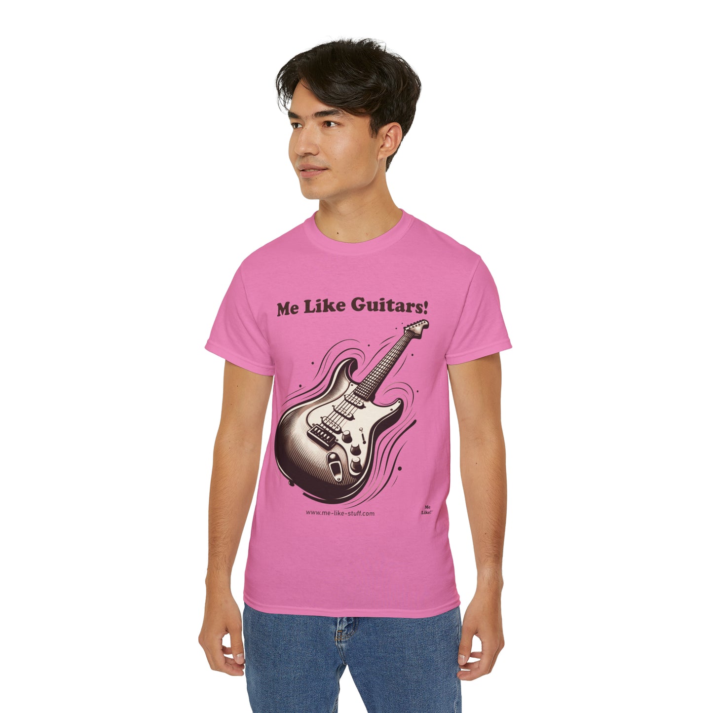 Unisex Ultra Cotton Tee - Me Like Guitars! Electric #3)