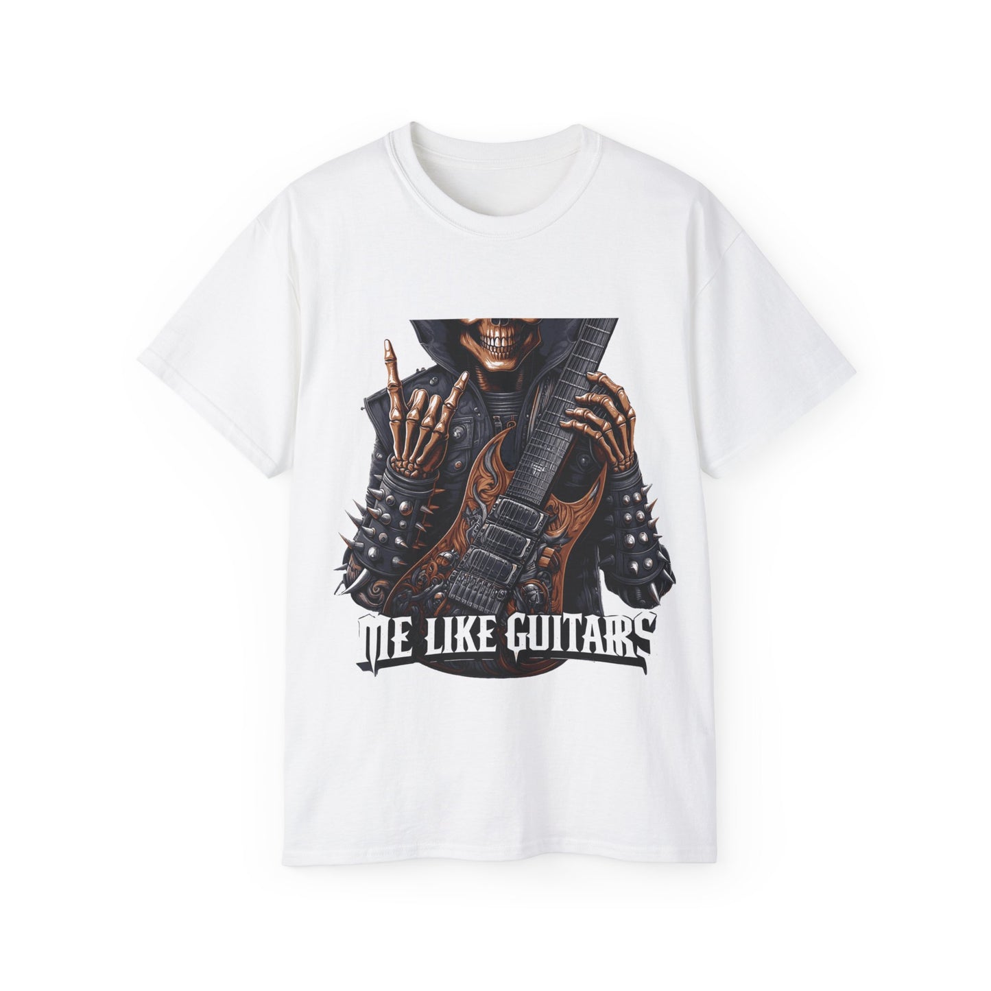 Me Like Guitars! - Unisex Ultra Cotton Tee - Heavy Metal #2