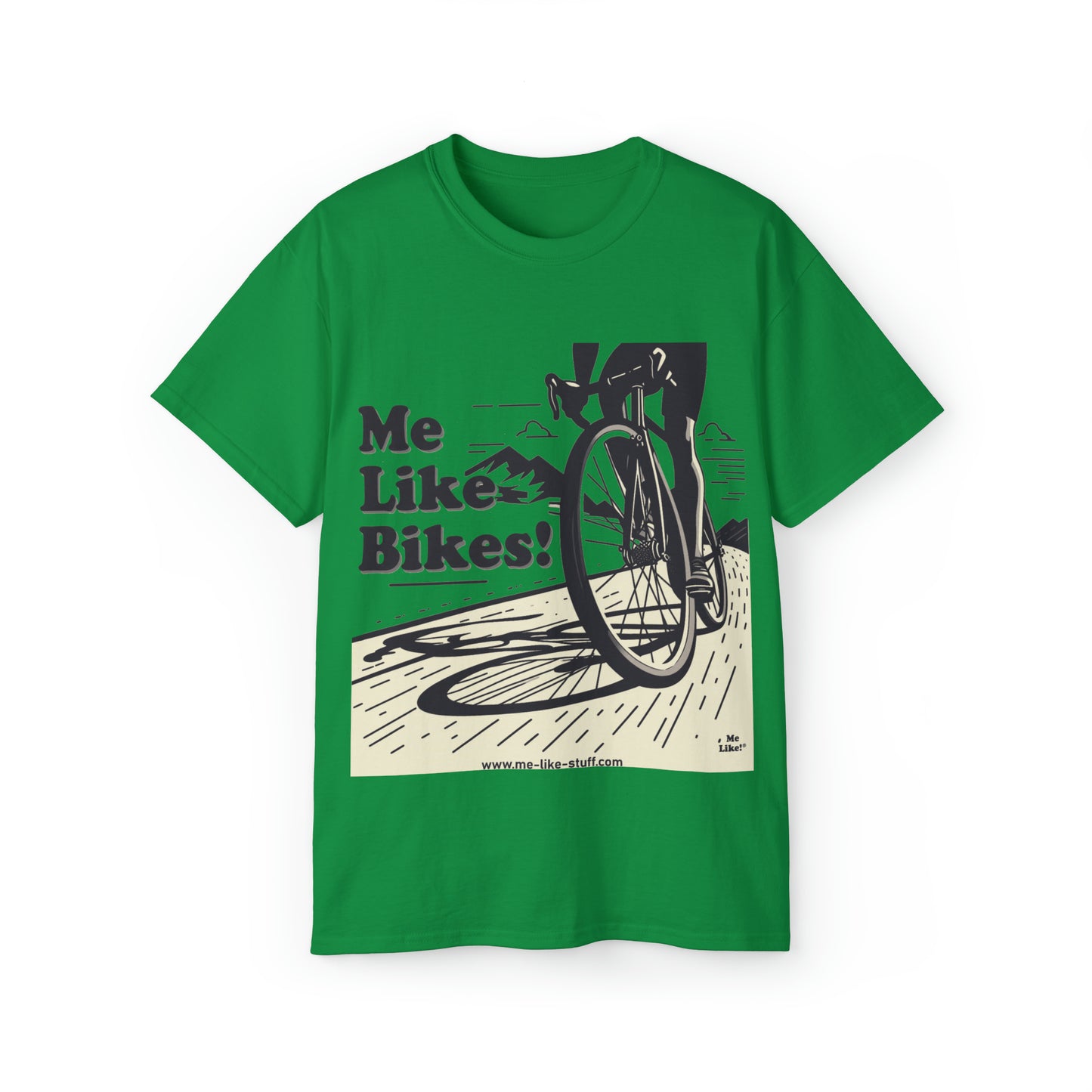 Unisex Ultra Cotton Tee - Me Like Bikes! (RB #2)