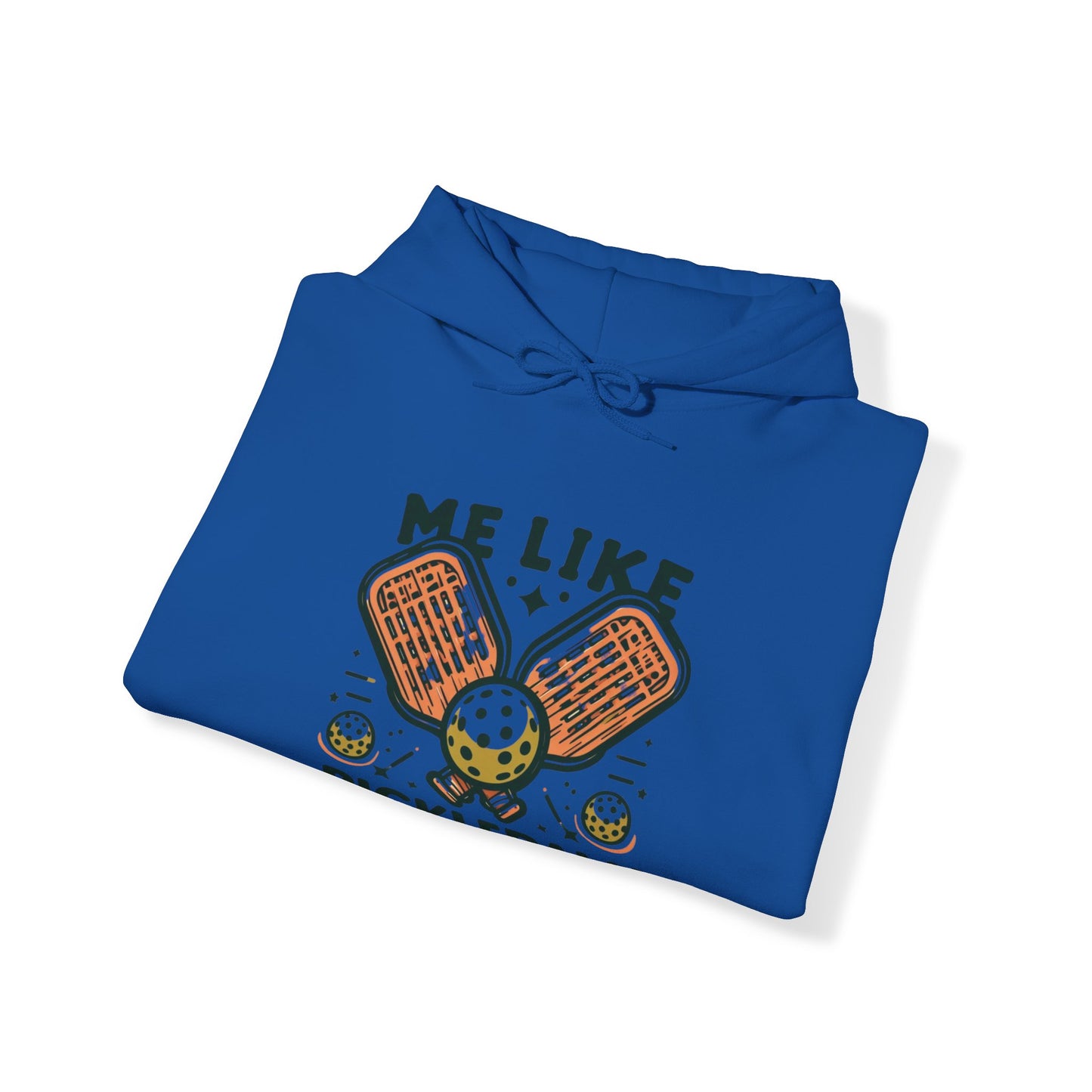 Me Like Pickleball! - Unisex Hooded Sweatshirt - (Pickleball #1)