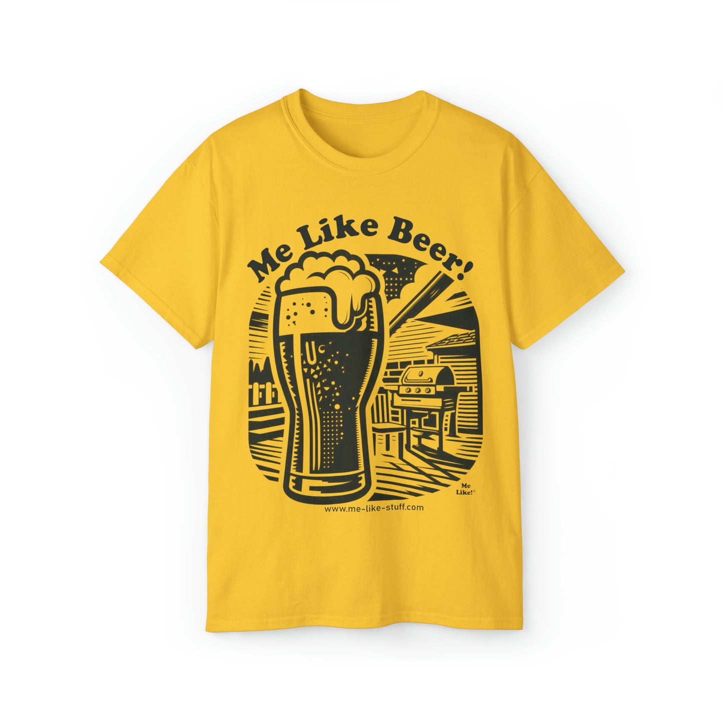 Unisex Ultra Cotton Tee - Me Like Beer! (#1)