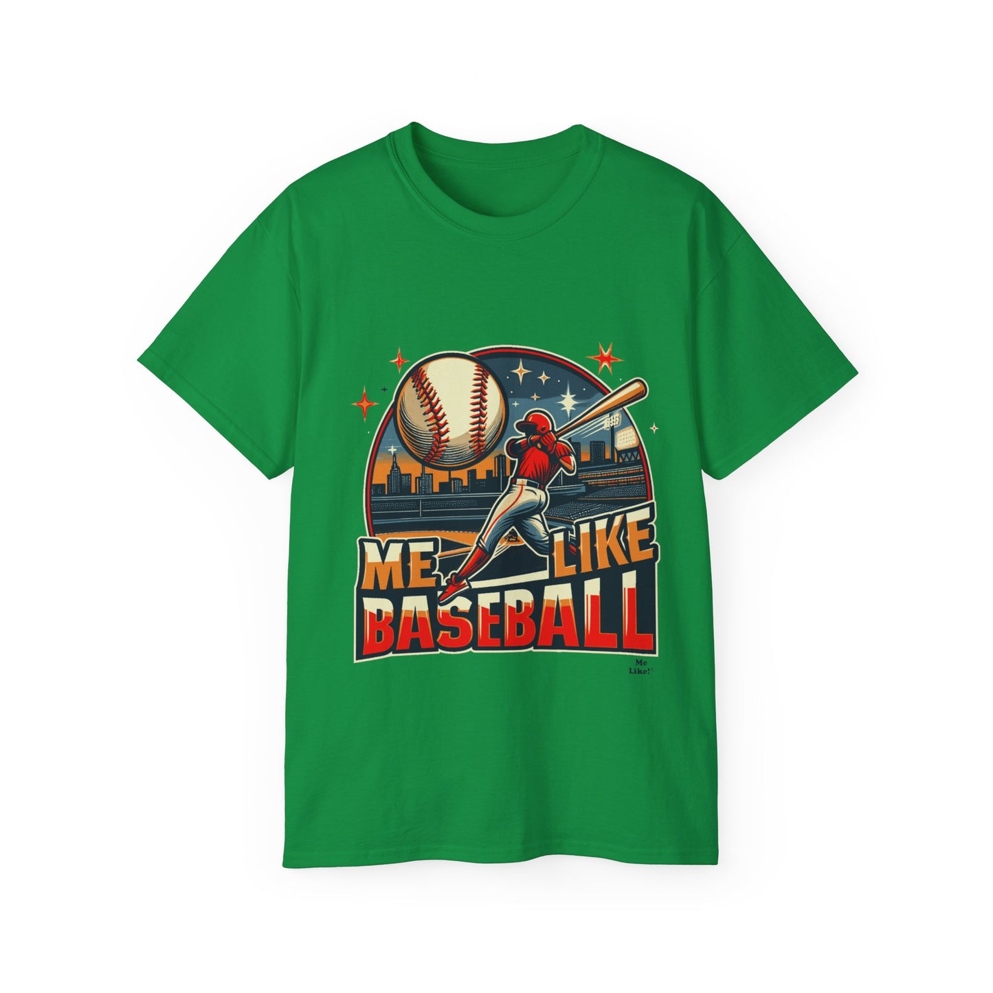 Me Like Baseball! - Unisex Ultra Cotton Tee - (Baseball #1)